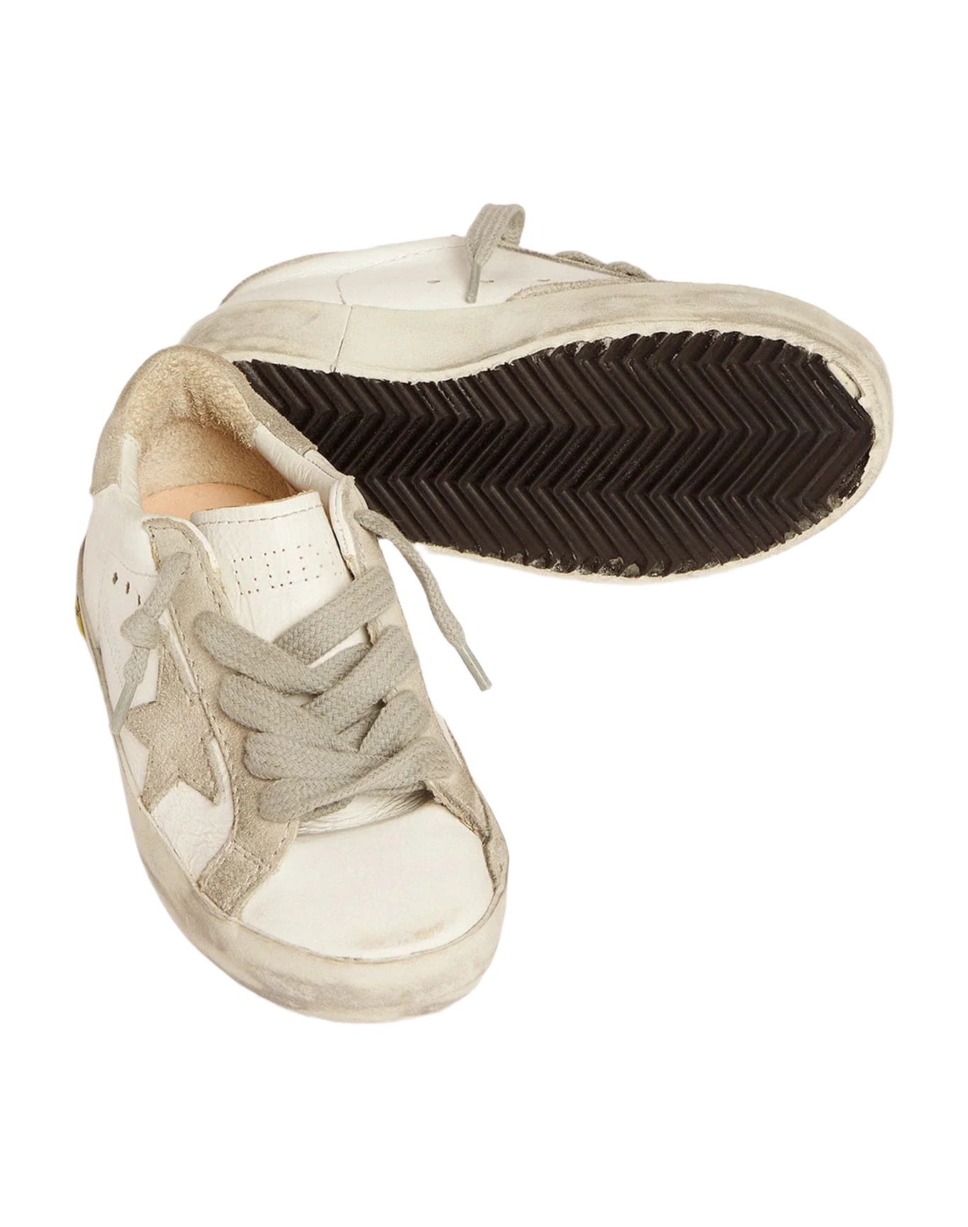 Kids | Super-Star Sneakers with Suede Details - Image 3