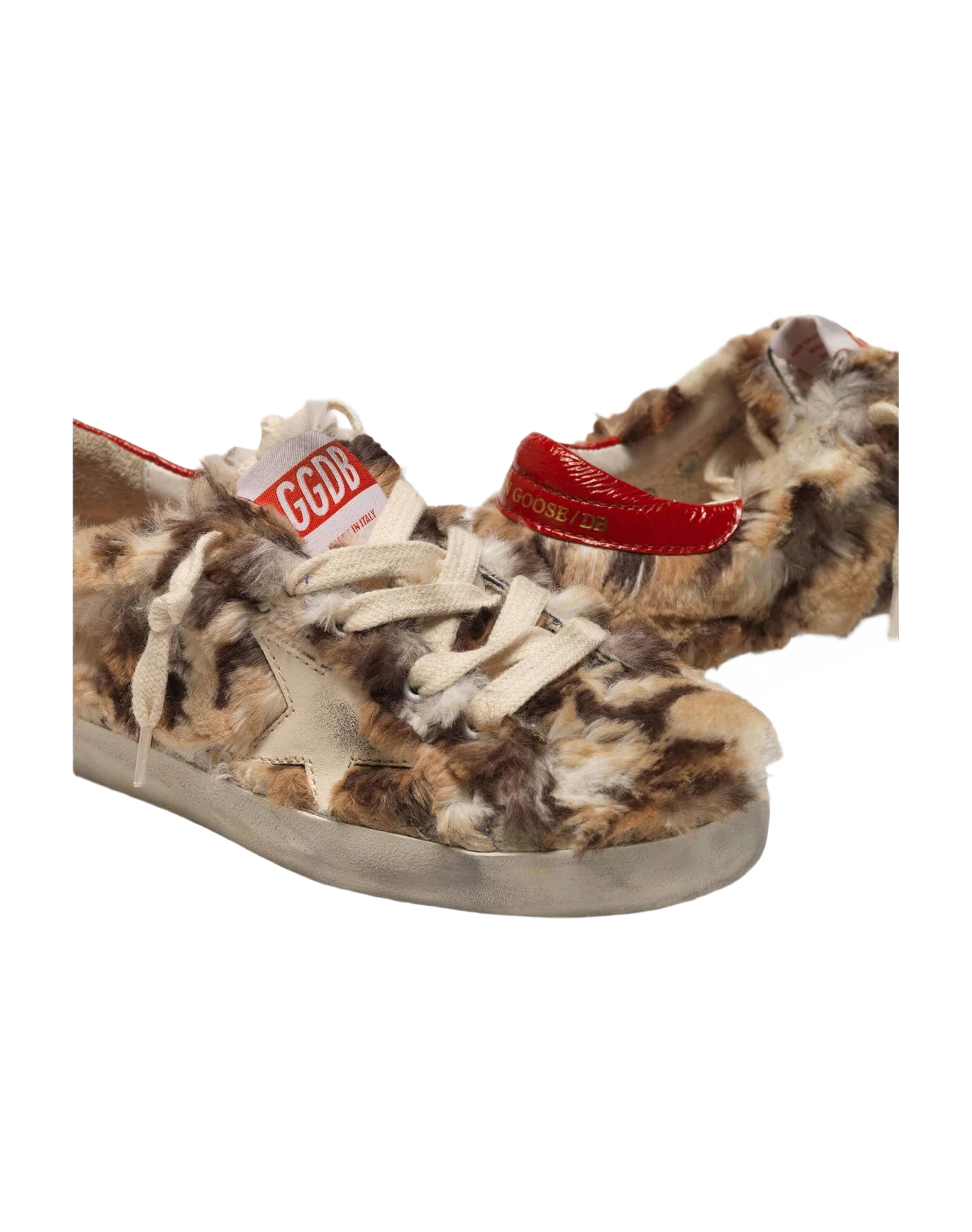 Kids | Superstar Sneakers Shearling with Leather Star