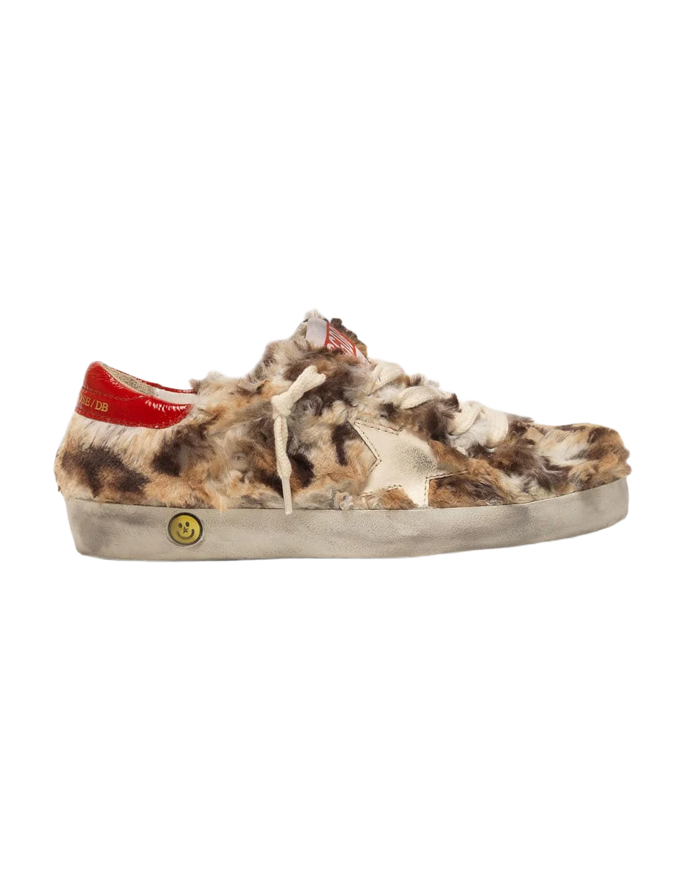 Kids | Superstar Sneakers Shearling with Leather Star - Image 2