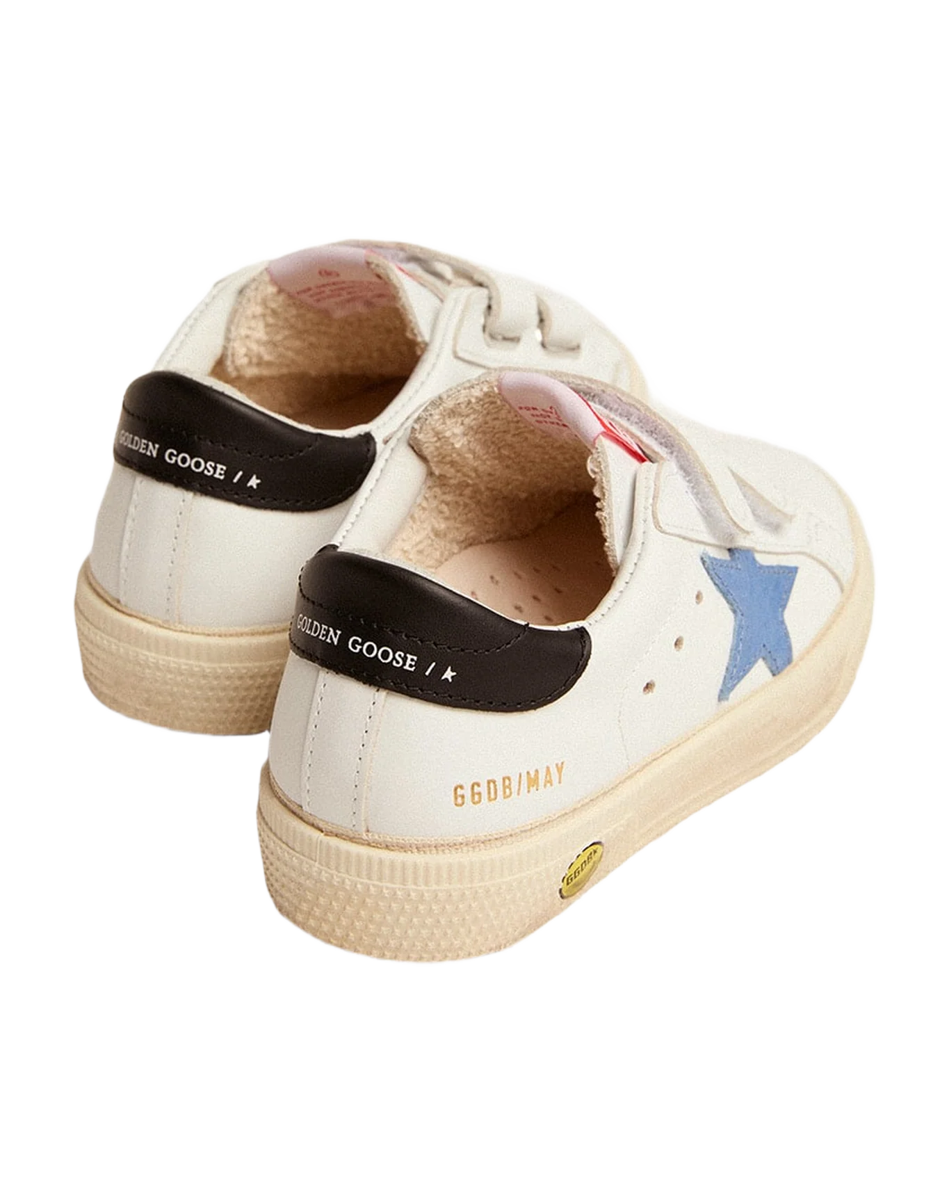 Kids | Young May School with Cobalt Blue Leather Star | White x Cobalt Blue x Black - Image 7