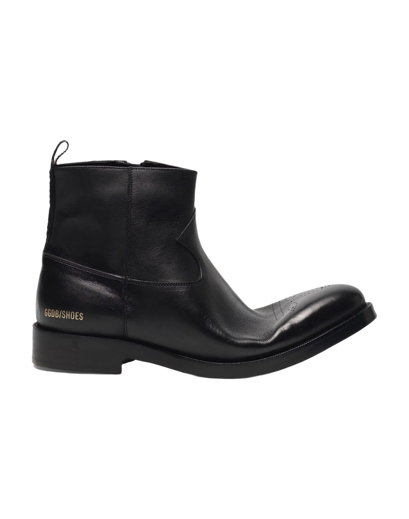 Men | Amarillo Ankle Boots with Embroidered Toe