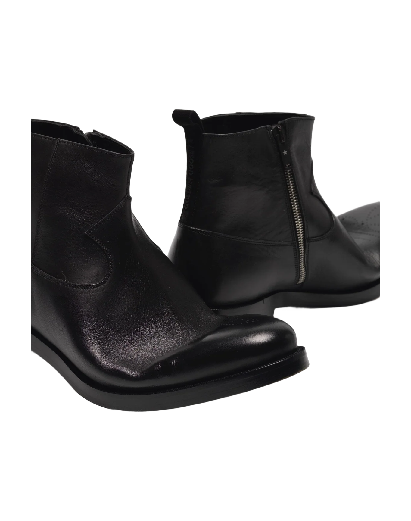 Men | Amarillo Ankle Boots with Embroidered Toe - Image 7