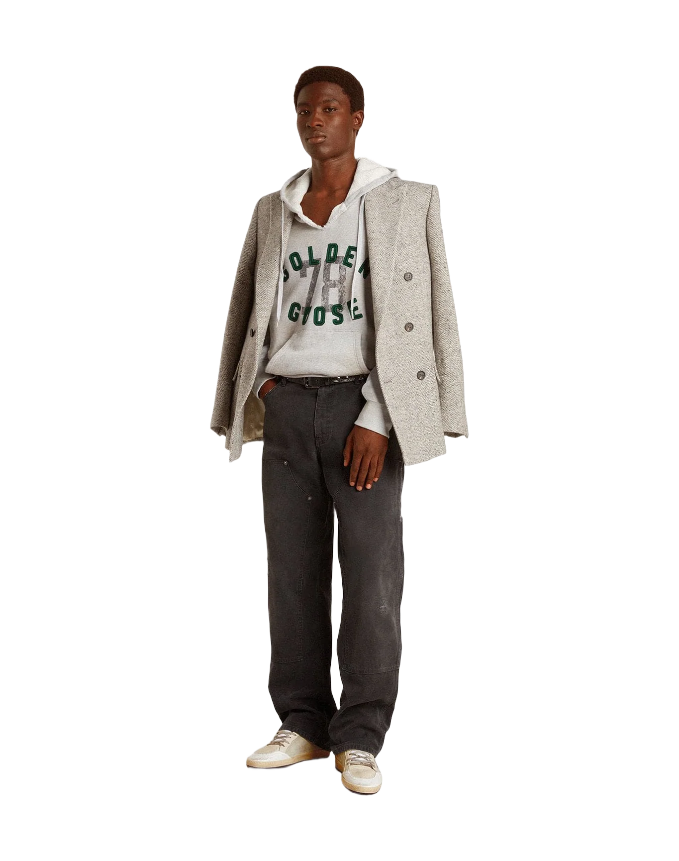 Men | Ball Star Ltd Leather & Suede with Crocodile Print Leather Star | Ice x White x Light Blue x Talco - Image 8