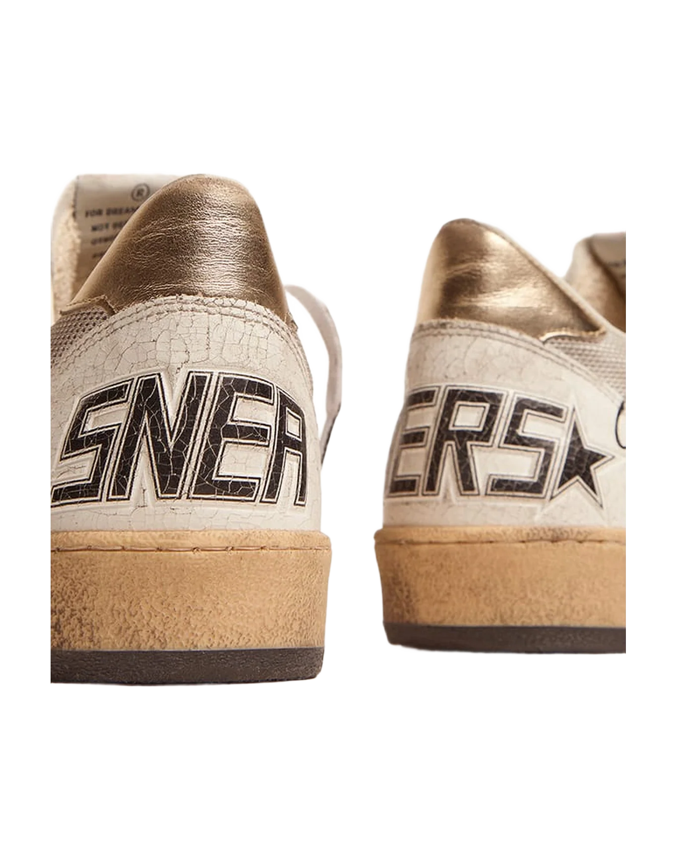Men | Ball Star On Light Silver Mesh with Red Star | Silver x White x Red x Platinum - Image 7