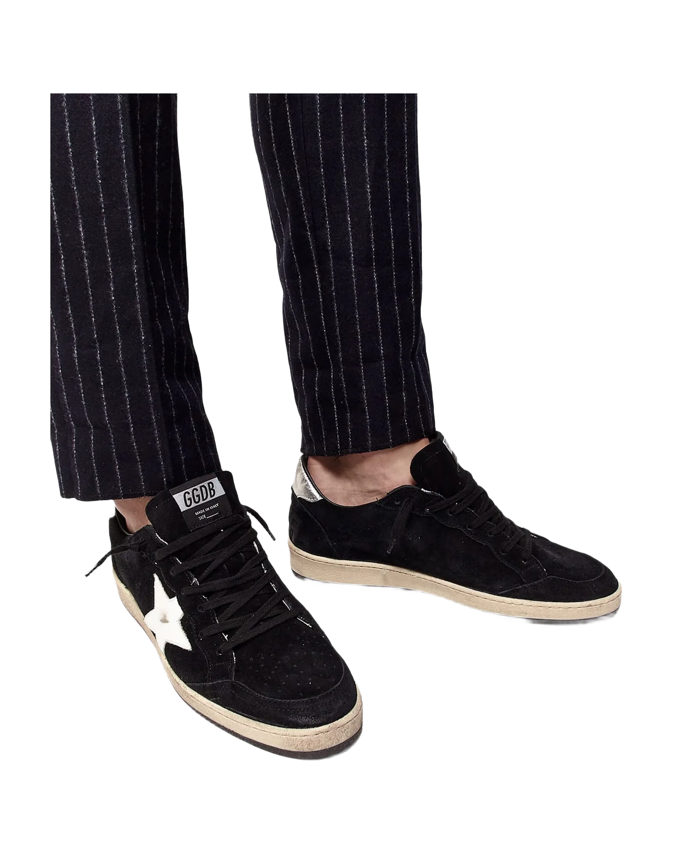 Men | Ball Star Sneakers Suede with Contrasting Star & Metal Heel Tab - Image 5