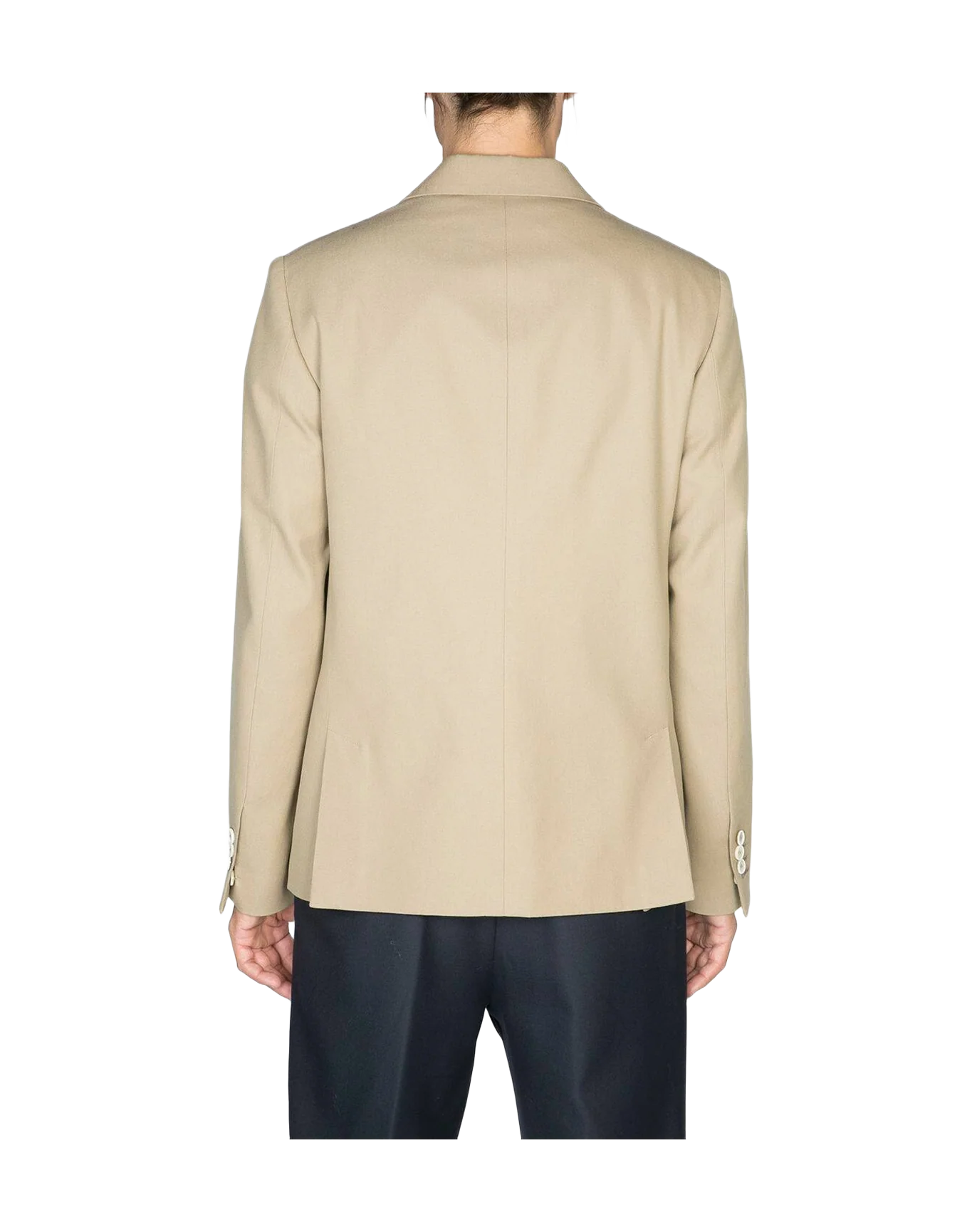 Men | Double Breasted Almond Blazer - Image 2