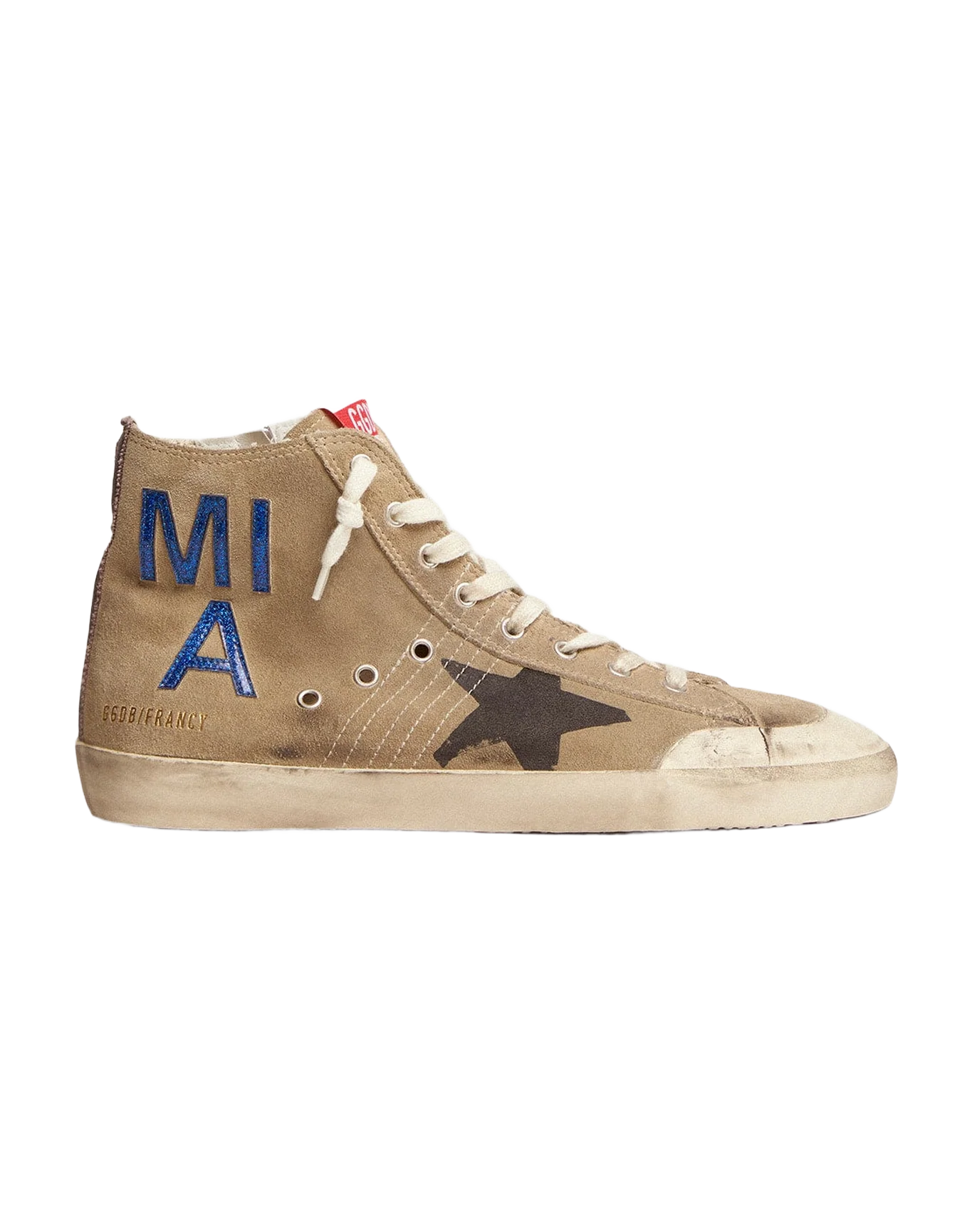 Men | Francy Penstar Dove Gray Suede | Taupe x Black x Electric Blue - Image 7