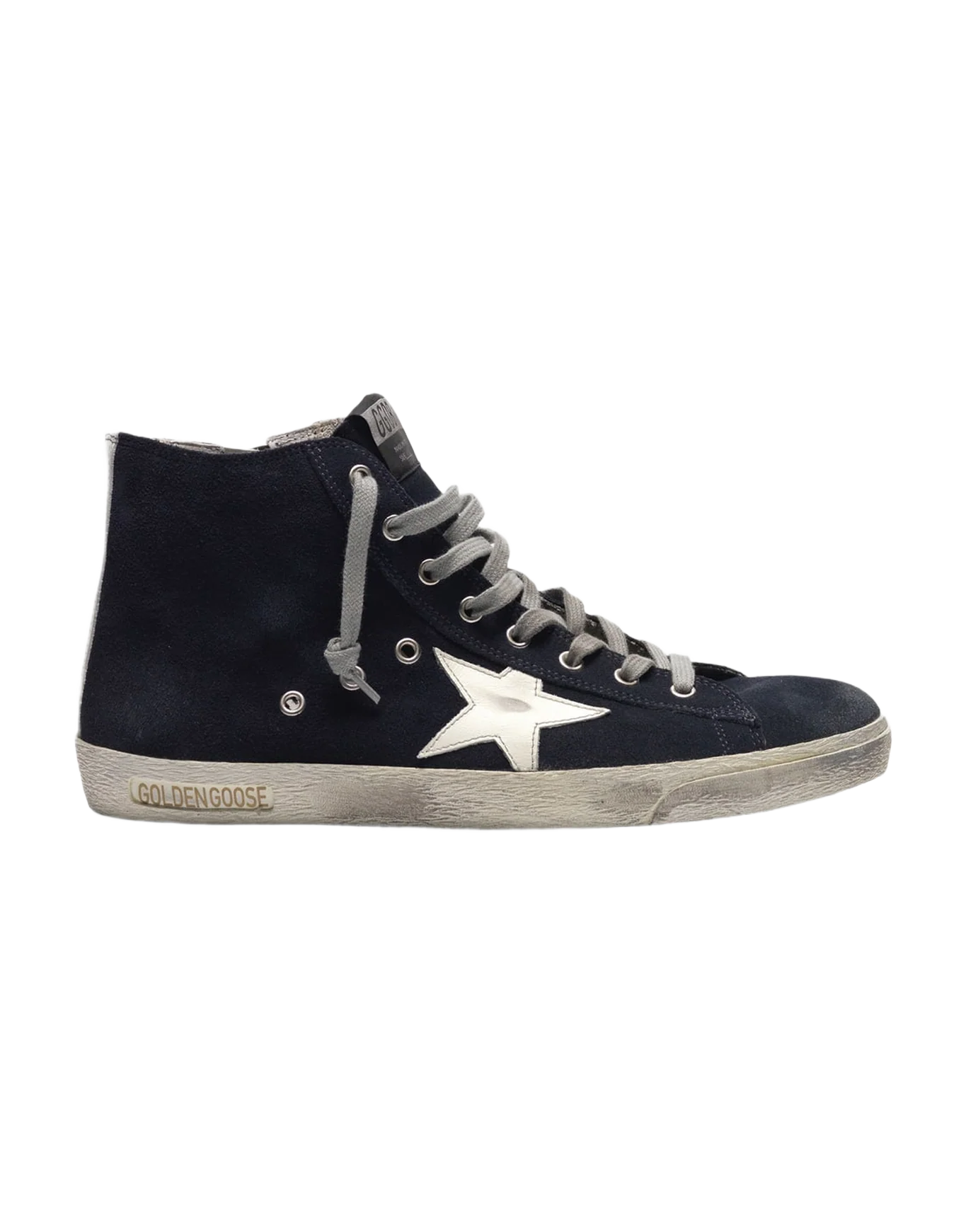 Men | Francy Sneakers Leather with Leather Star & Heel Tab - Image 3