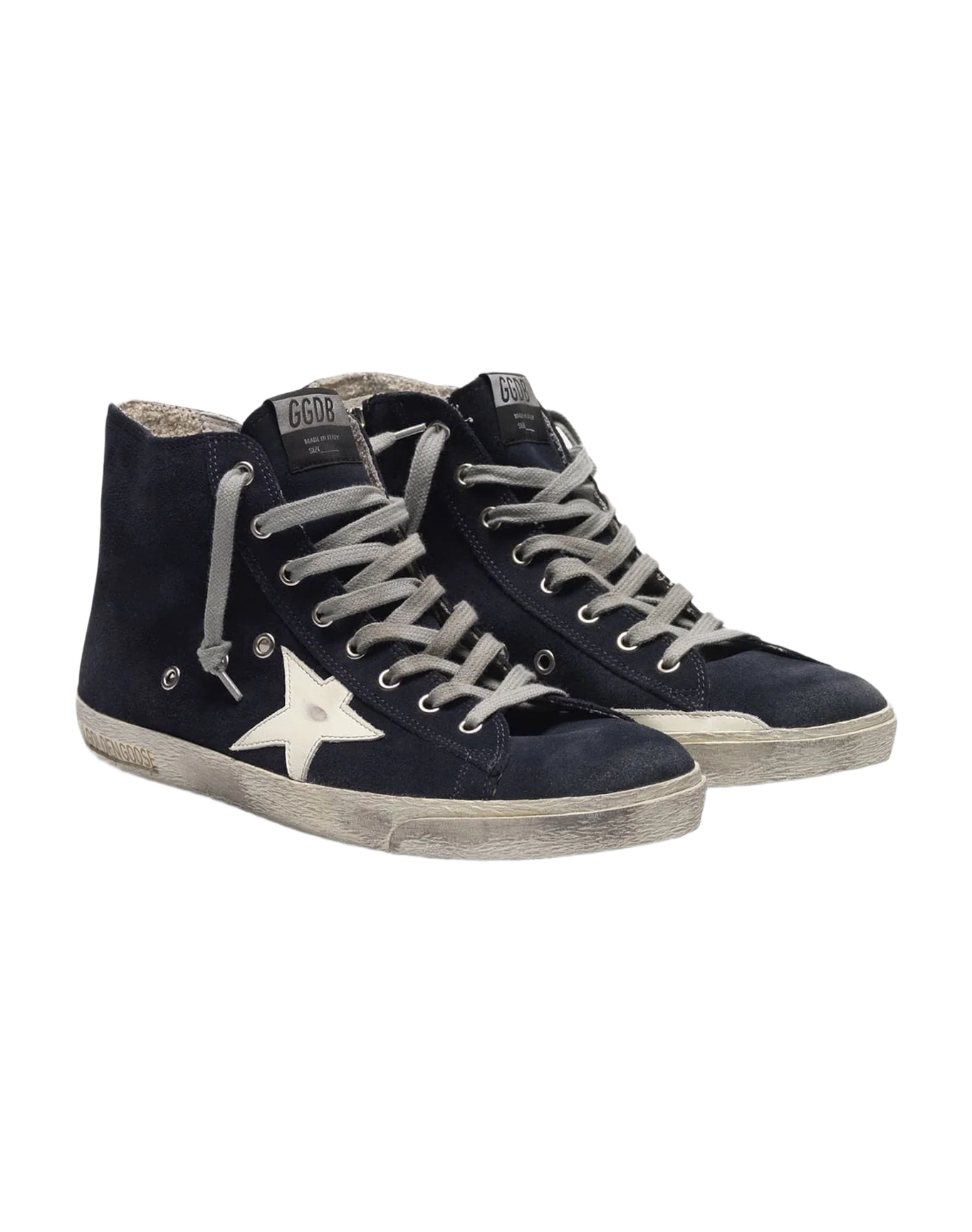 Men | Francy Sneakers Leather with Leather Star & Heel Tab - Image 5