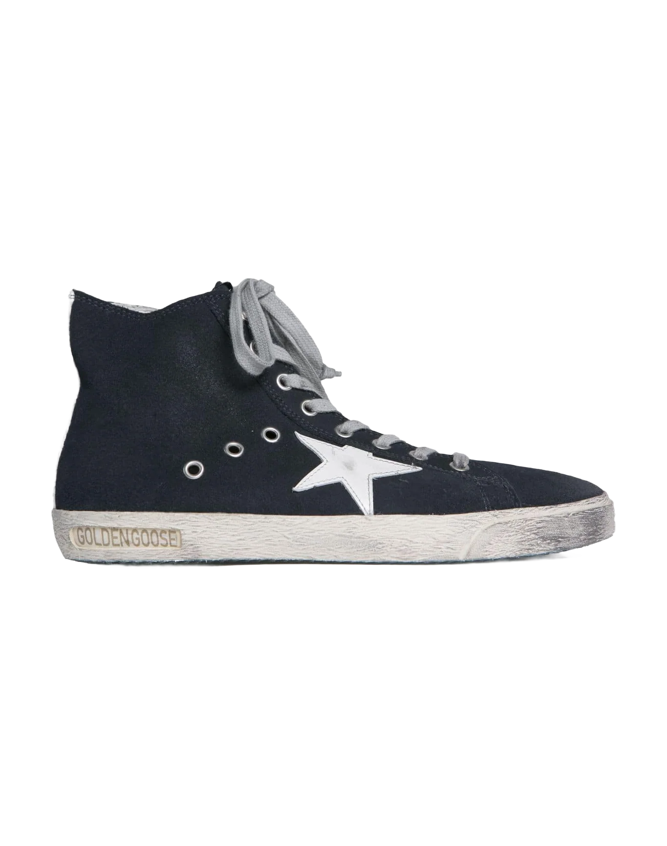 Men | Francy Sneakers Leather with Leather Star & Heel Tab - Image 7