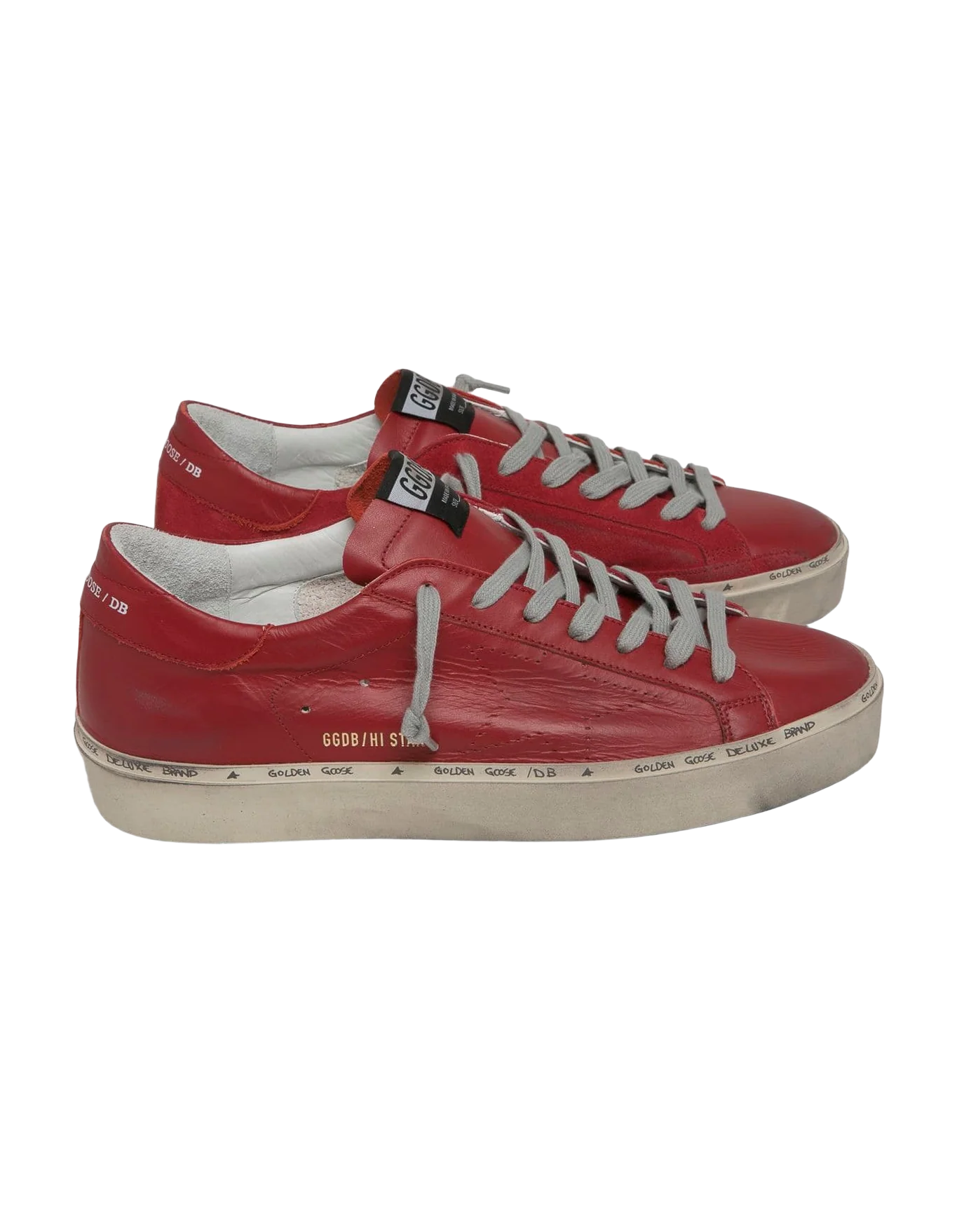 Men | Hi Star Sneakers Leather with Perforated Star - Image 4
