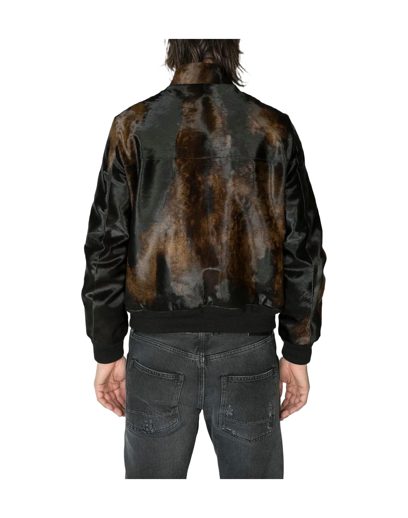 Men | Jacket Mack Black Pony Paint