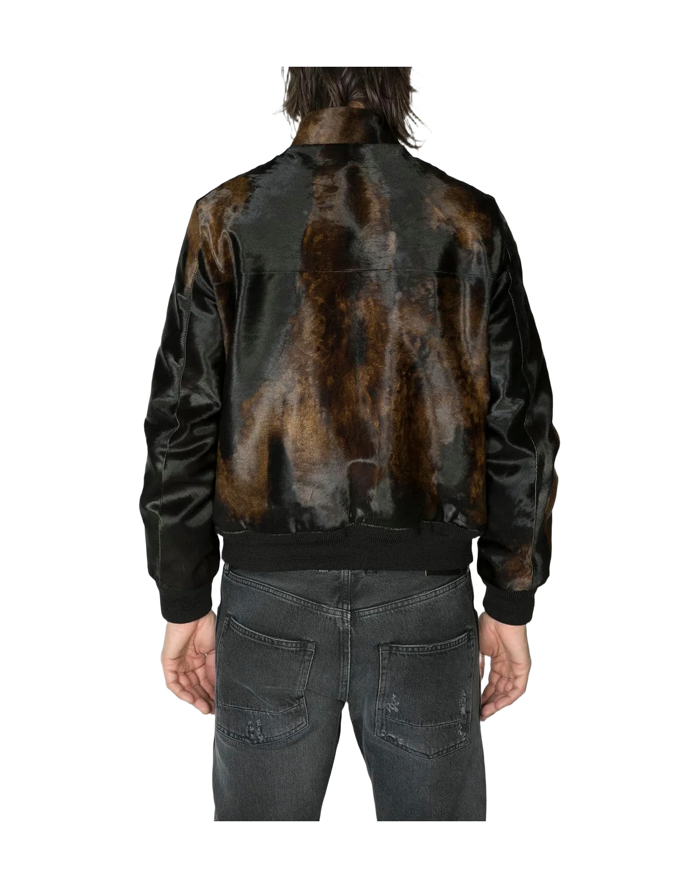Men | Jacket Mack Black Pony Paint - Image 7
