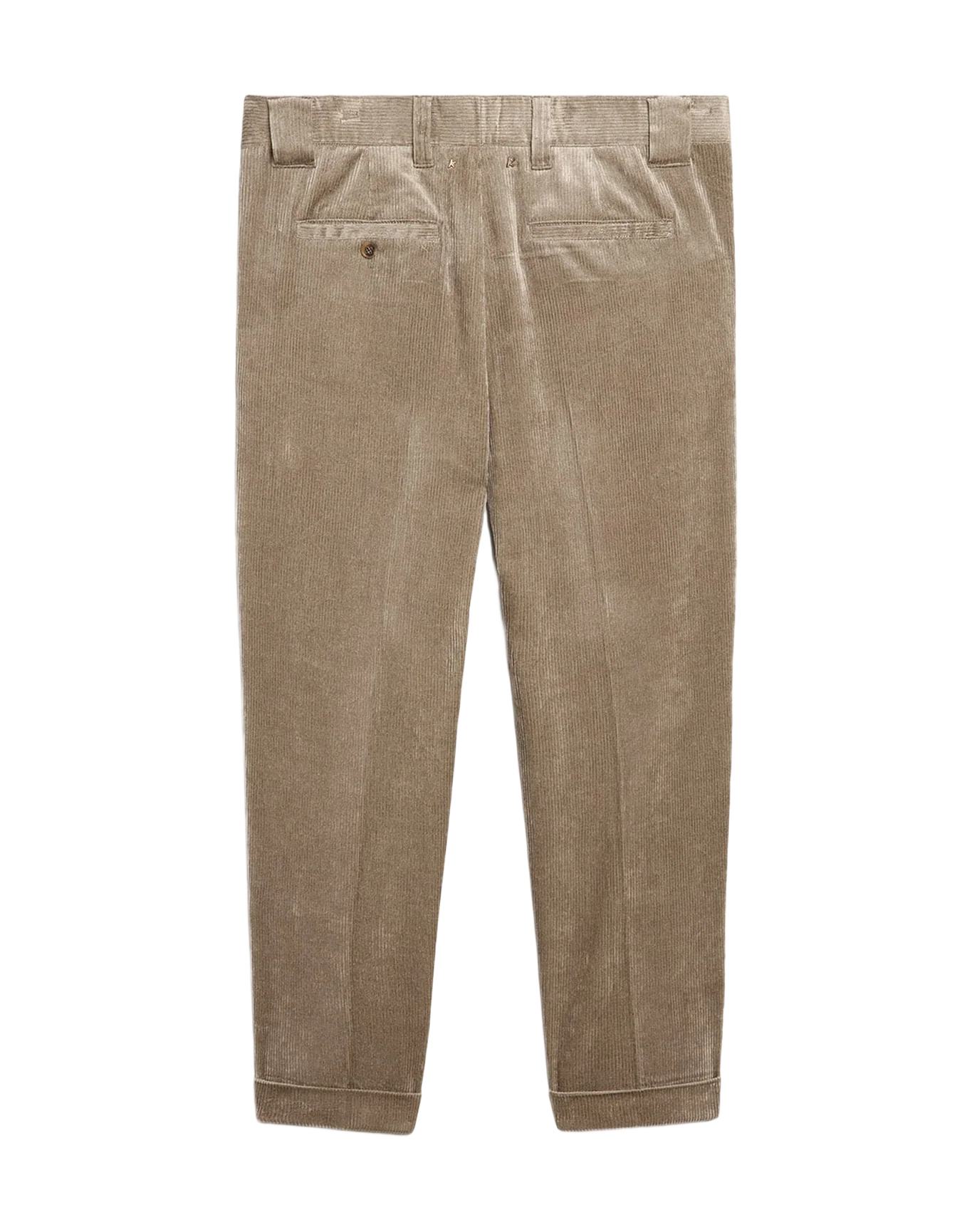 Men | Light Beige Corduroy Pants | Roasted Cashew - Image 10