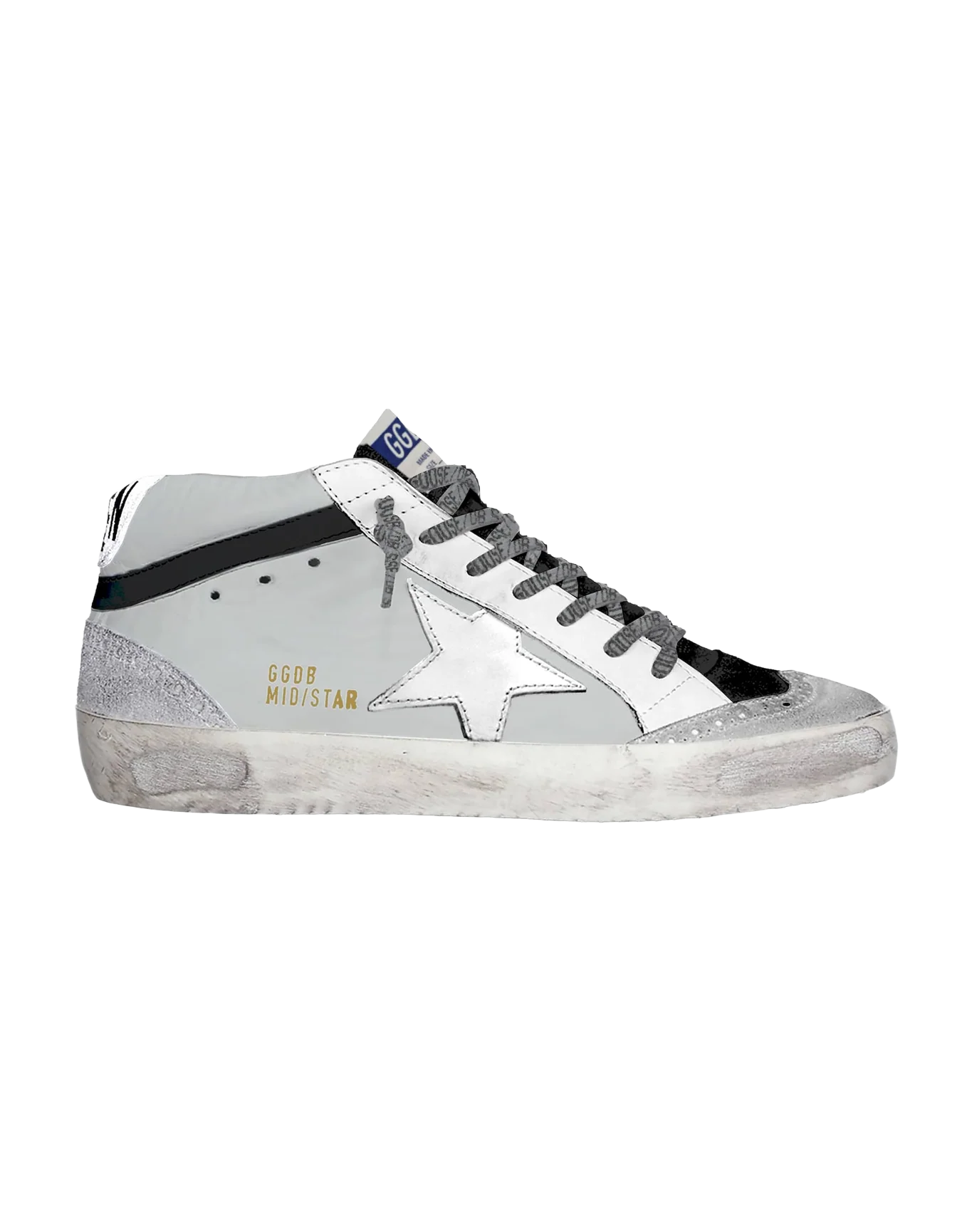 Men | Mid Star Sneakers Leather with Suede Toecap - Image 3