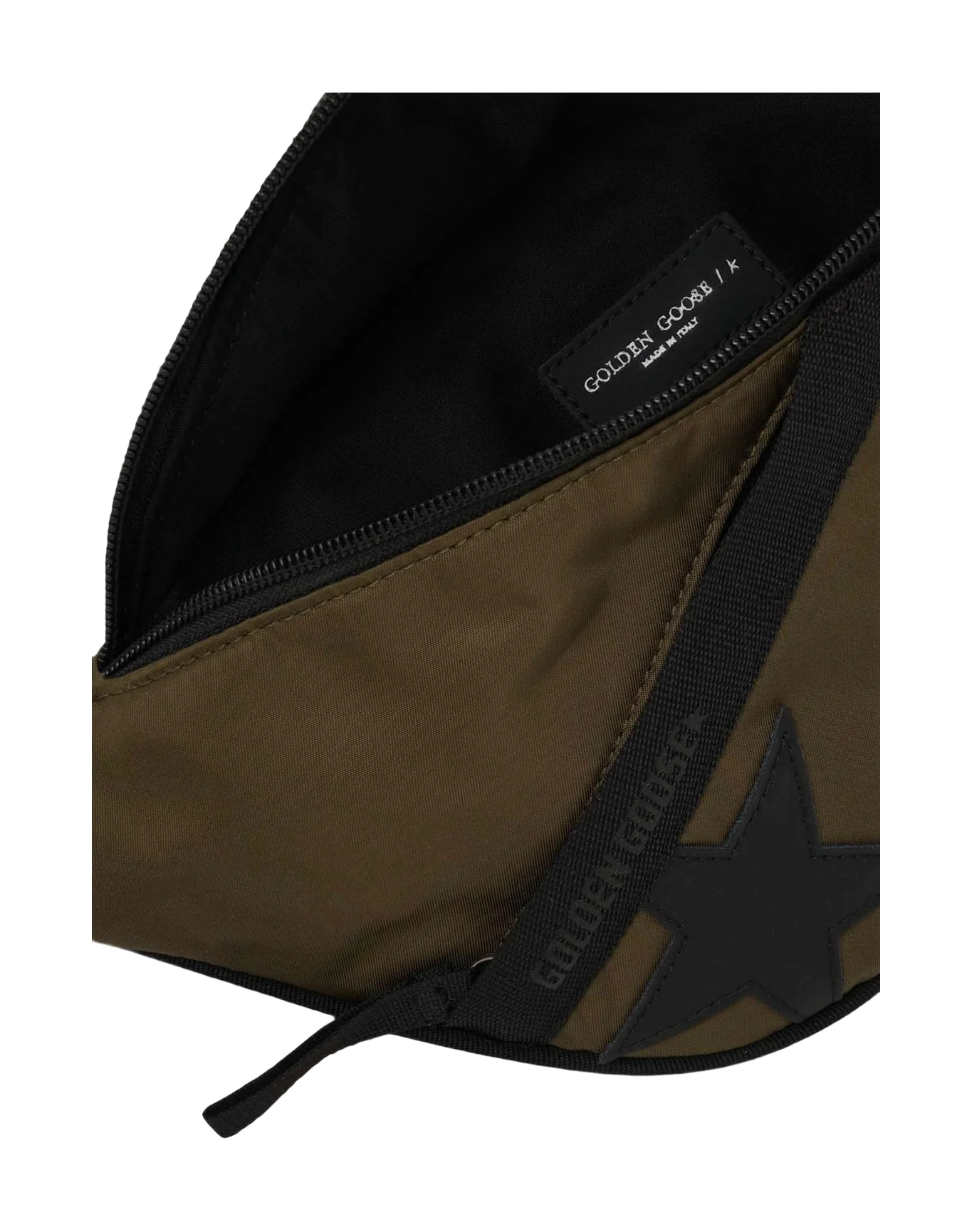 Men | Military Green Nylon Journey Belt Bag - Image 2