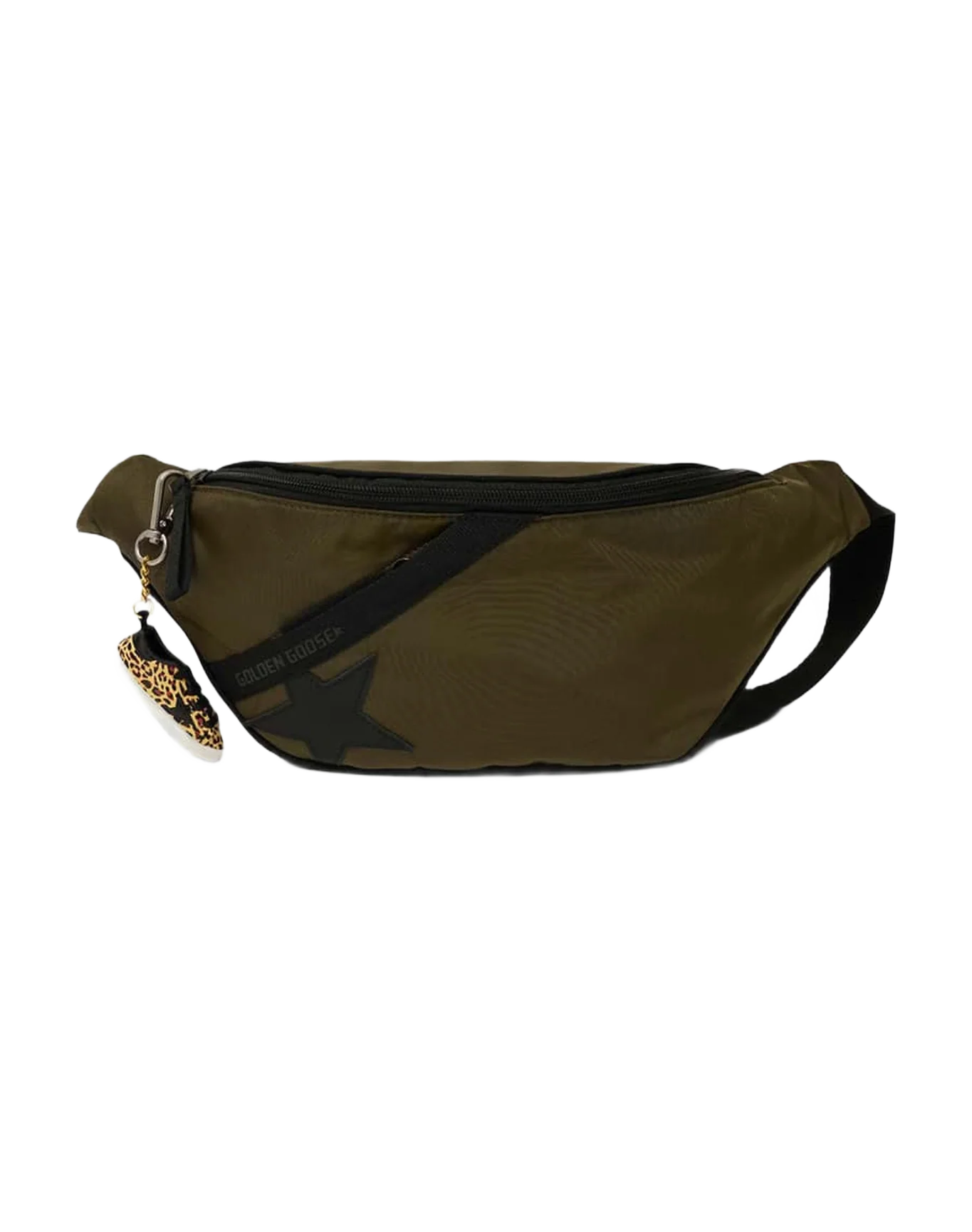 Men | Military Green Nylon Journey Belt Bag - Image 3