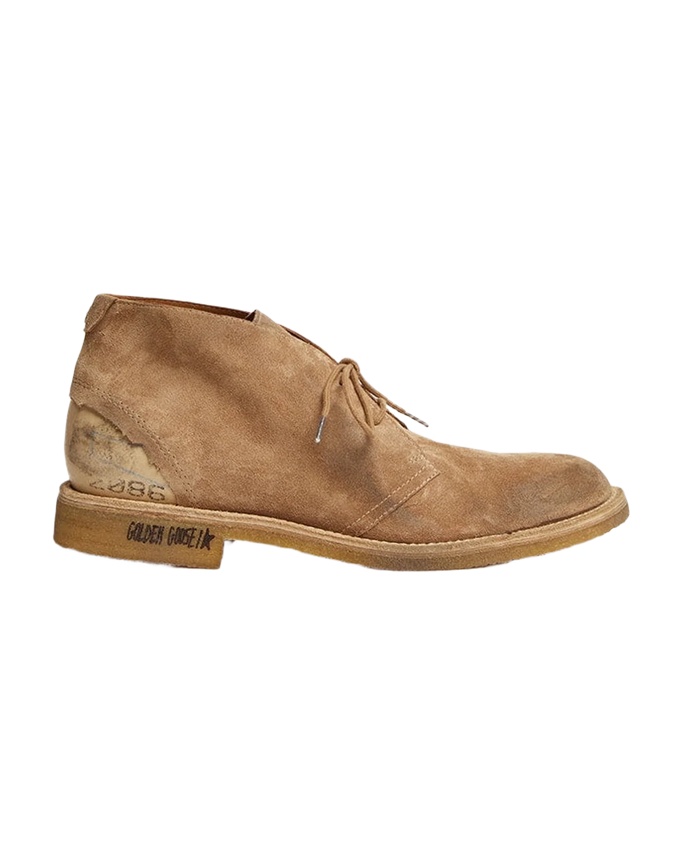 Men | Noel Ankle Boots Caramel-Colored Suede | Brown x Caramel - Image 5