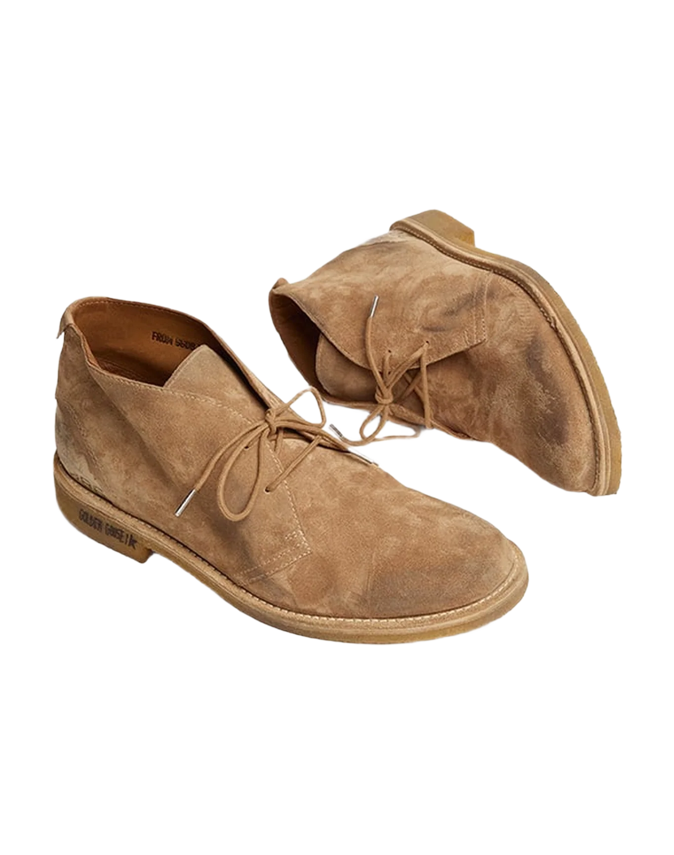 Men | Noel Ankle Boots Caramel-Colored Suede | Brown x Caramel - Image 6