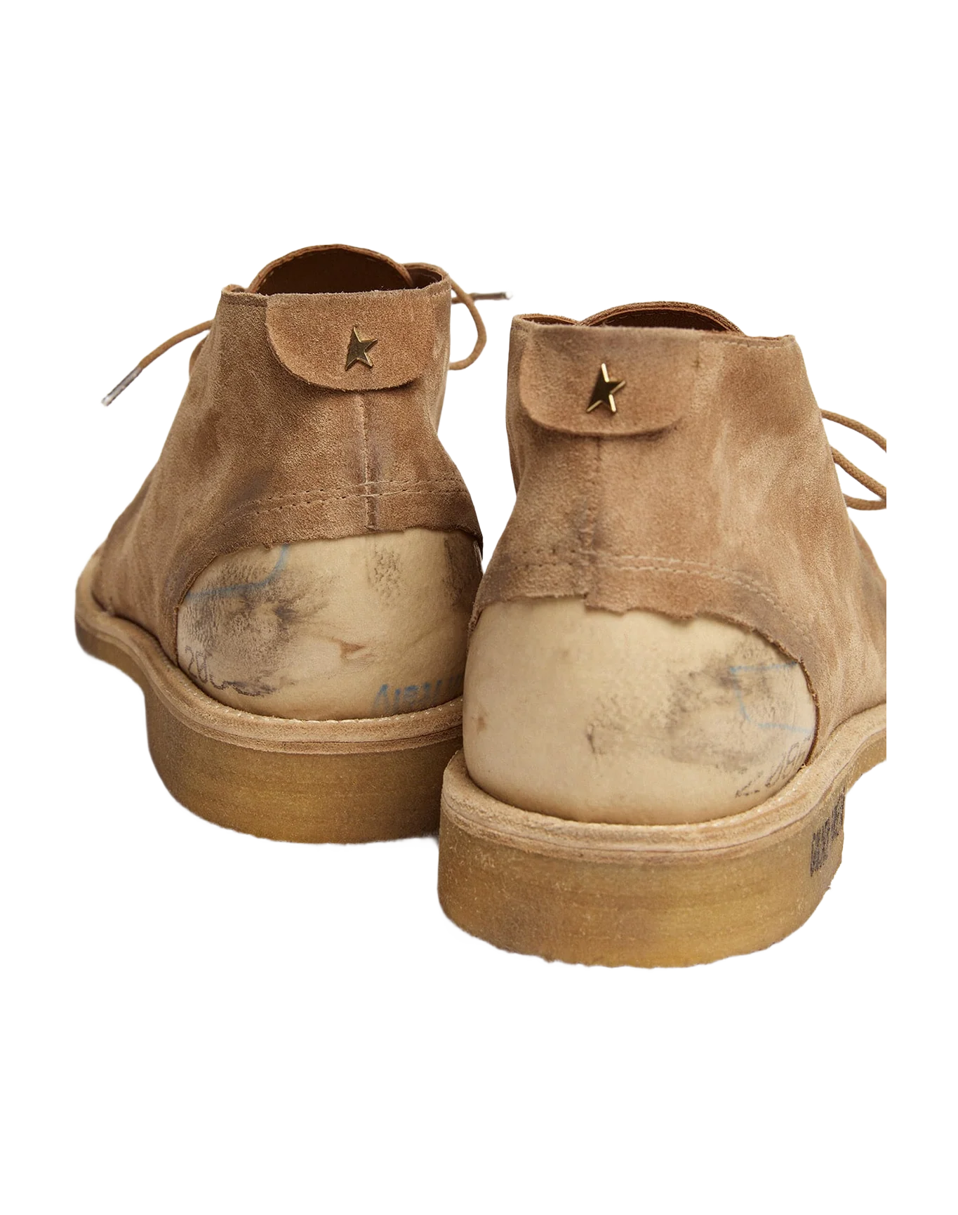 Men | Noel Ankle Boots Caramel-Colored Suede | Brown x Caramel - Image 8