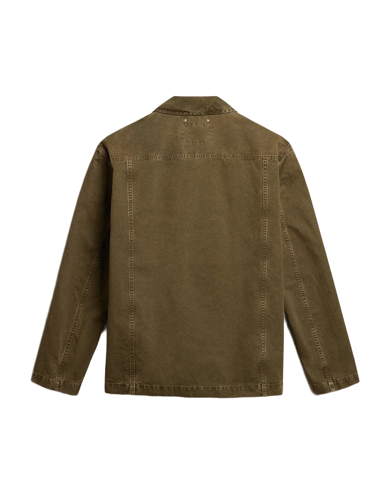 Men | Olive-Colored Cotton Shirt | Kalamata - Image 8