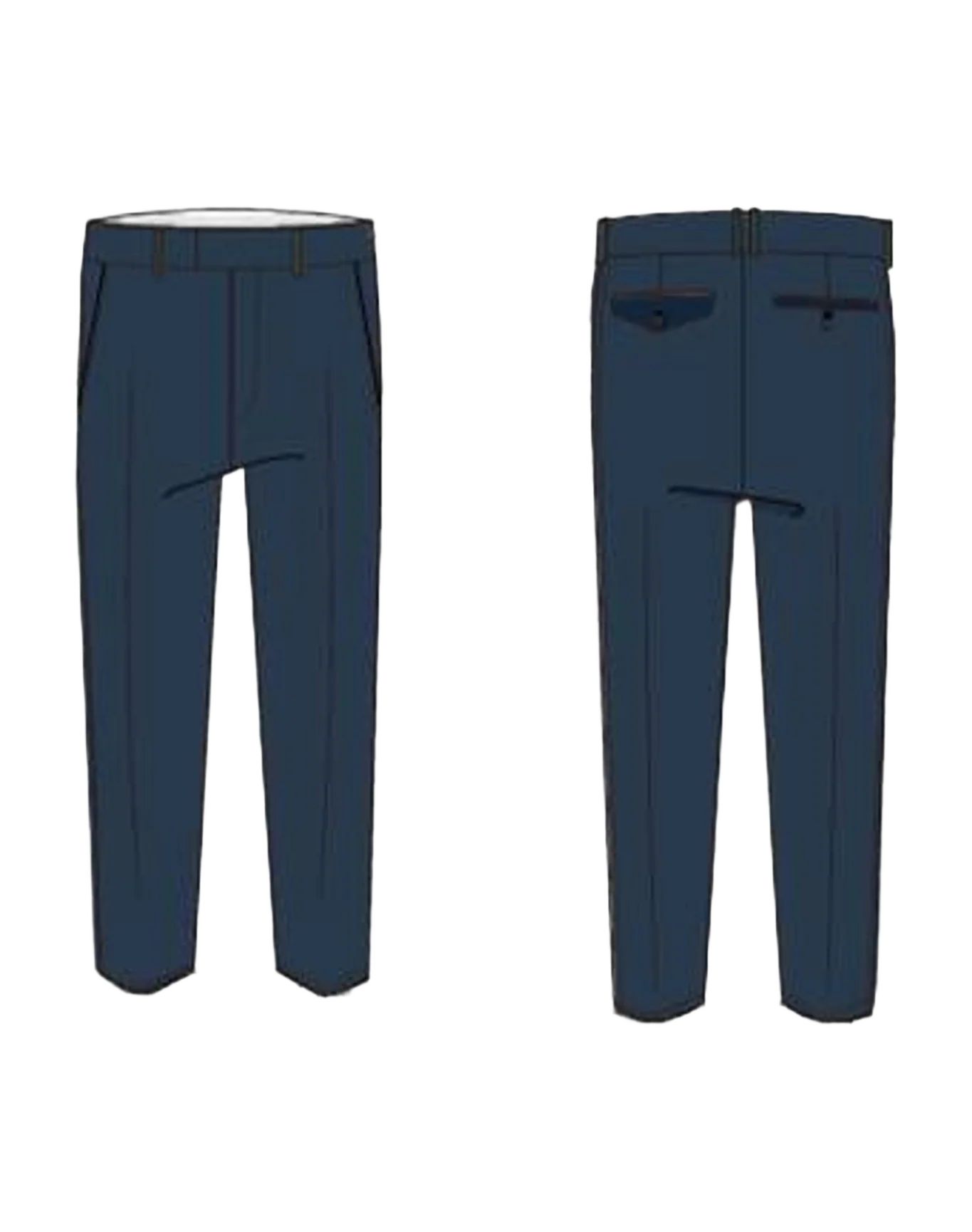 Men | Pant Milano Blue Navy