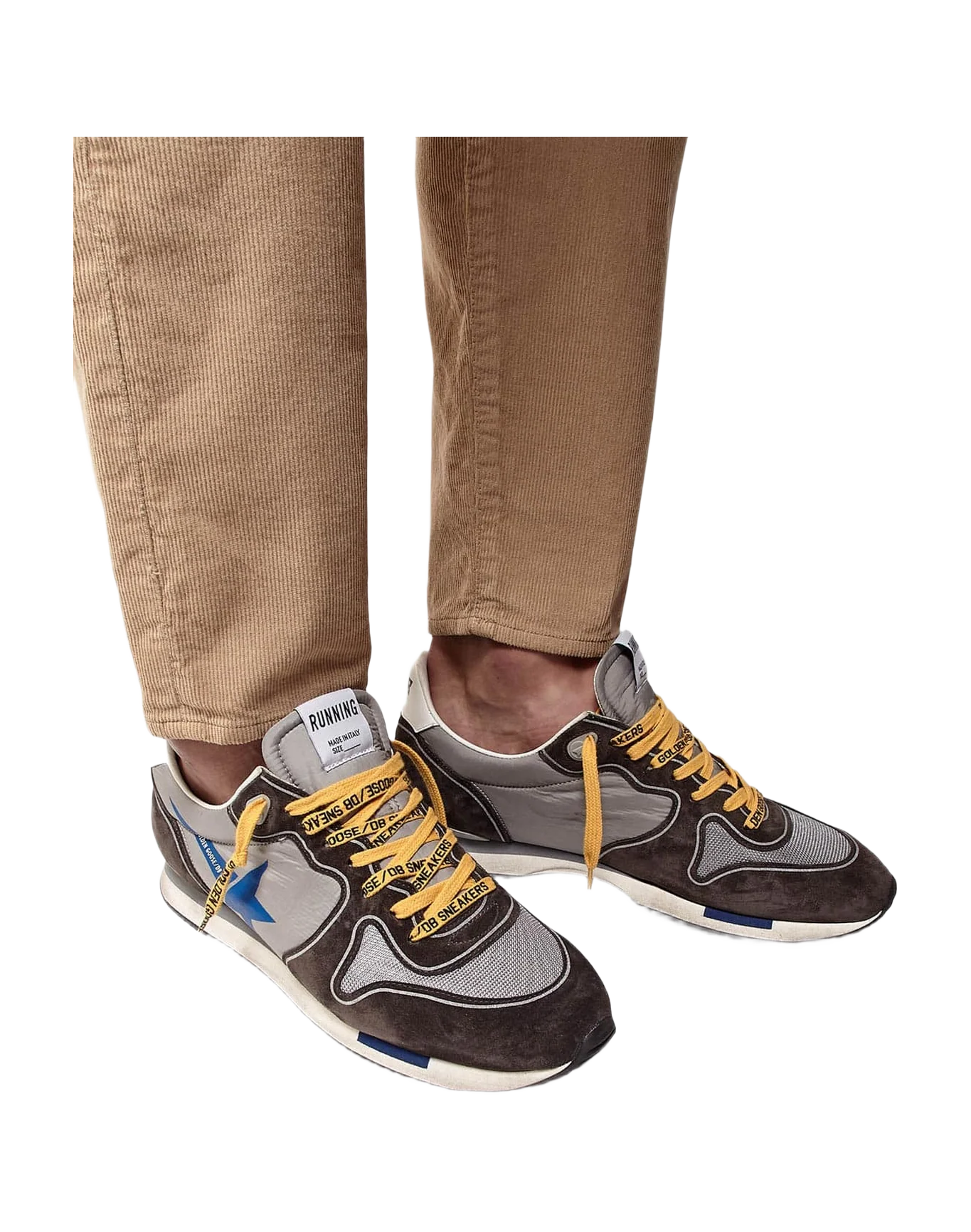 Men | Running Sneakers Suede with Nylon & Mesh Insert (V2) - Image 5