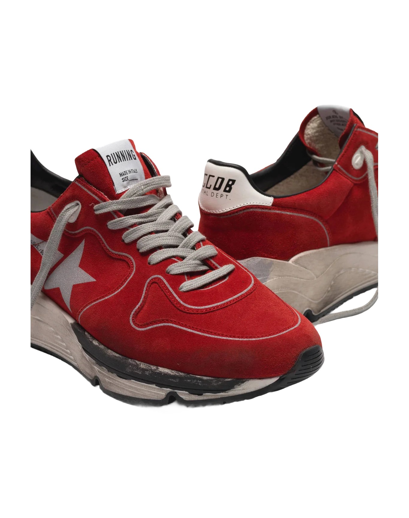 Men | Running Sole Sneakers with Contrast Stitching - Image 3