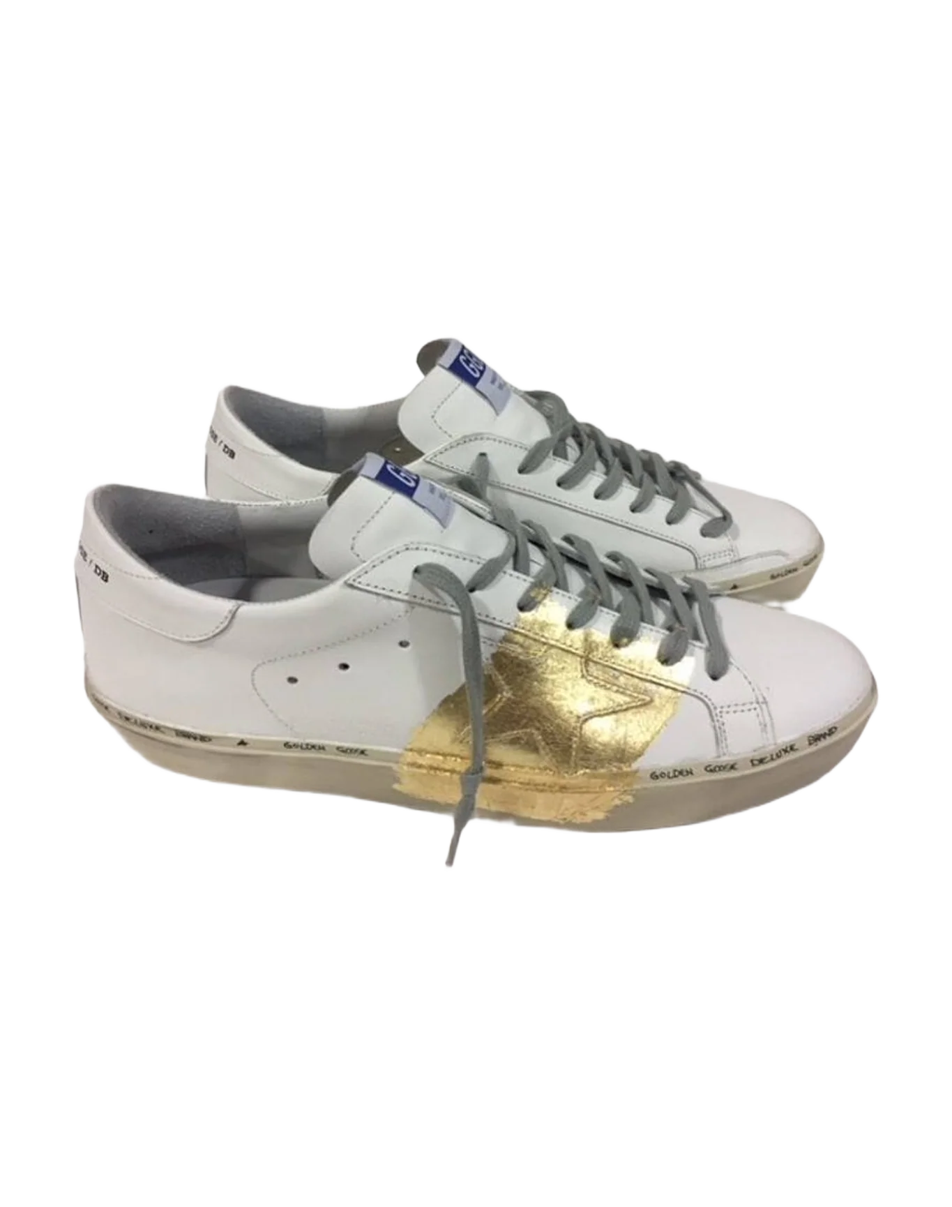 Men | Sneakers Hi Star Col A1 White-Gold Star