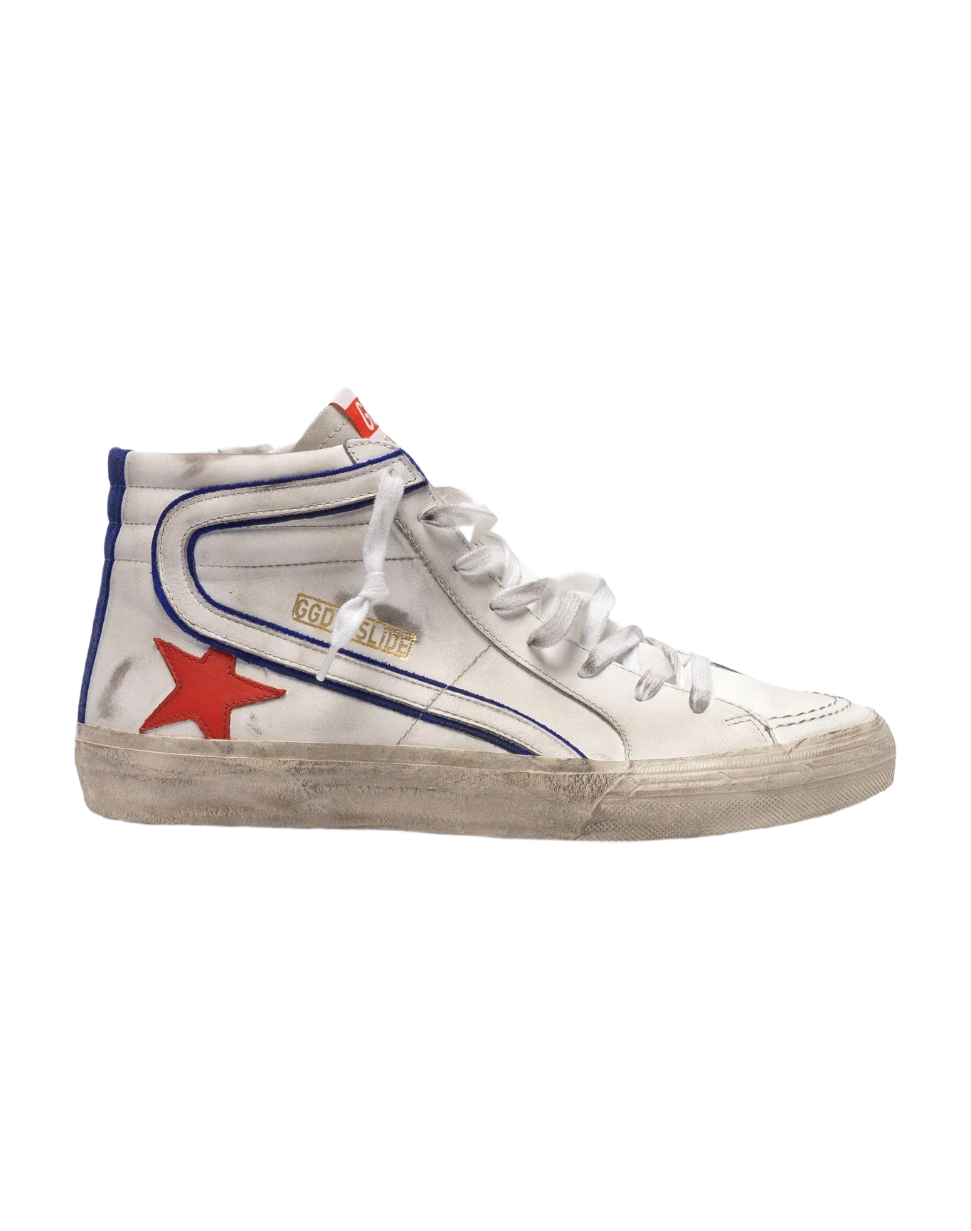 Men | Sneakers Slide White Leather-Cherry Star - Image 7