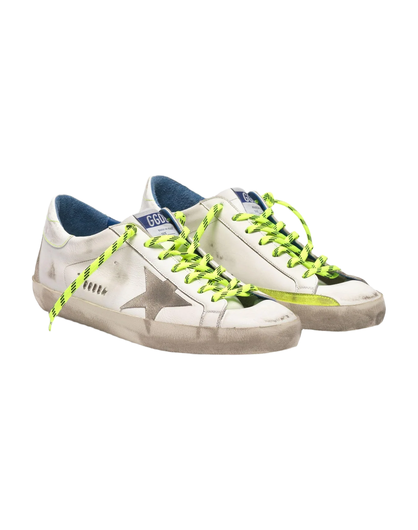 Men | Sneakers Super-Star White Leather with Gray Star - Image 7