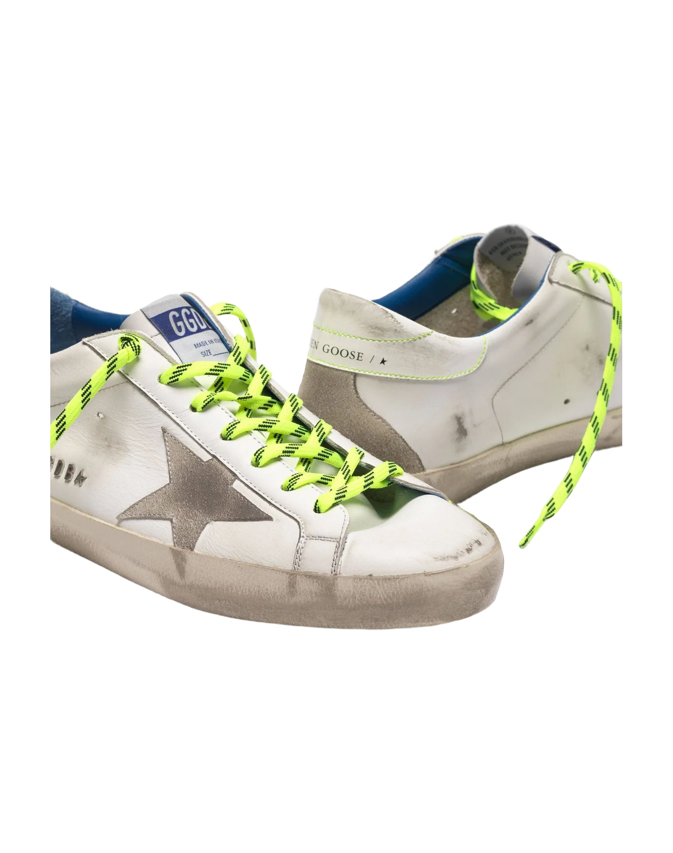 Men | Sneakers Super-Star White Leather with Gray Star - Image 8