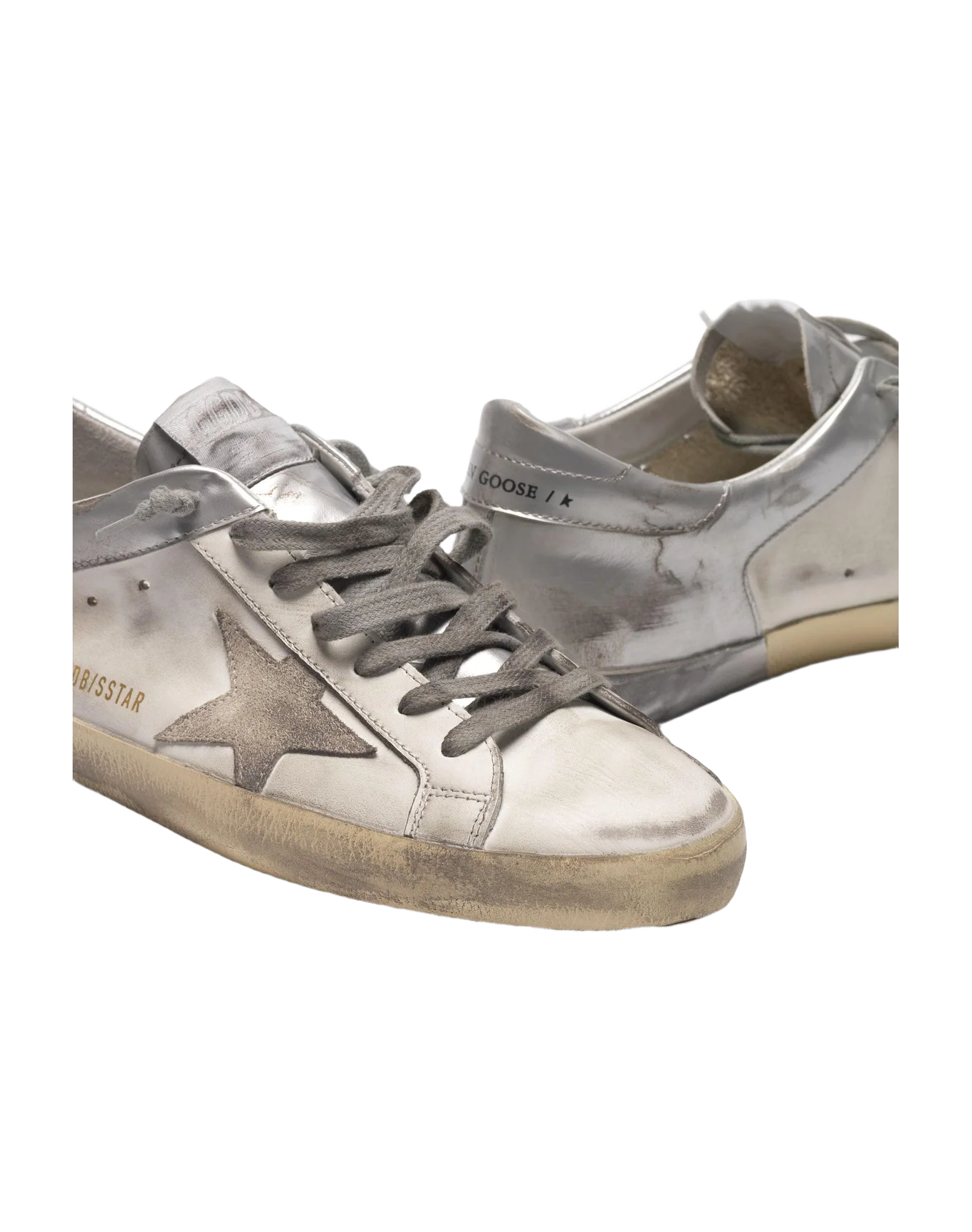 Men | Sneakers Super-Star White Silver Leather - Image 3