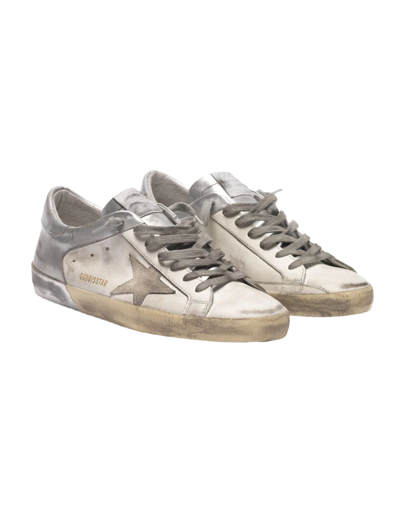 Men | Sneakers Super-Star White Silver Leather - Image 7
