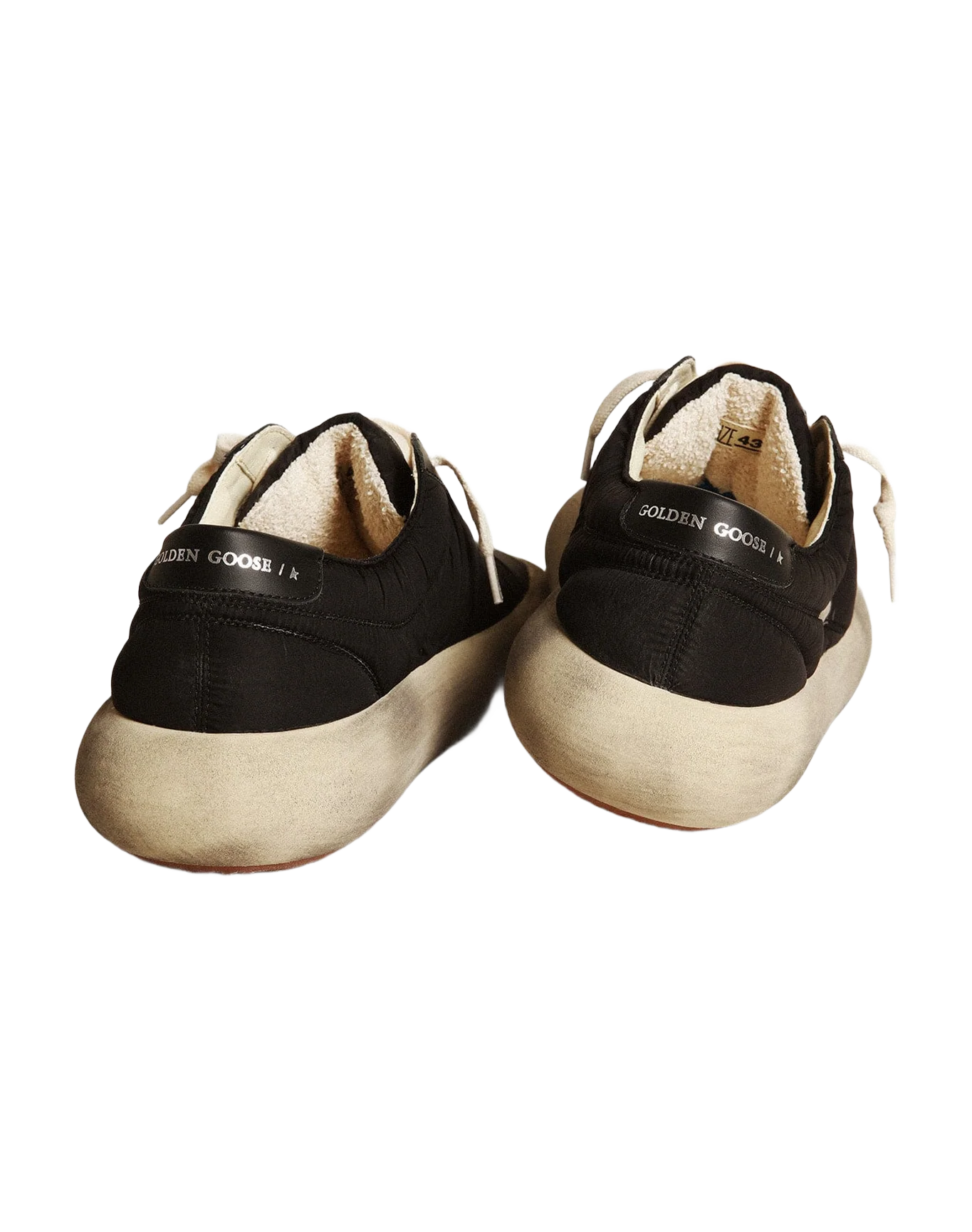 Men | Space-Star Nylon with Black Leather Star & Heel Tab | Black - Image 9