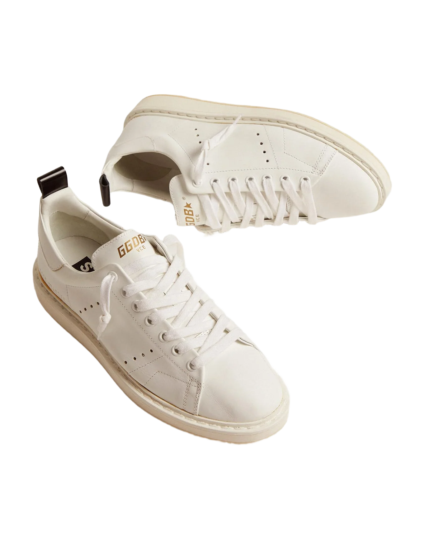 Men | Starter Sneakers Leather with Printed Star On The Heel Tab - Image 2