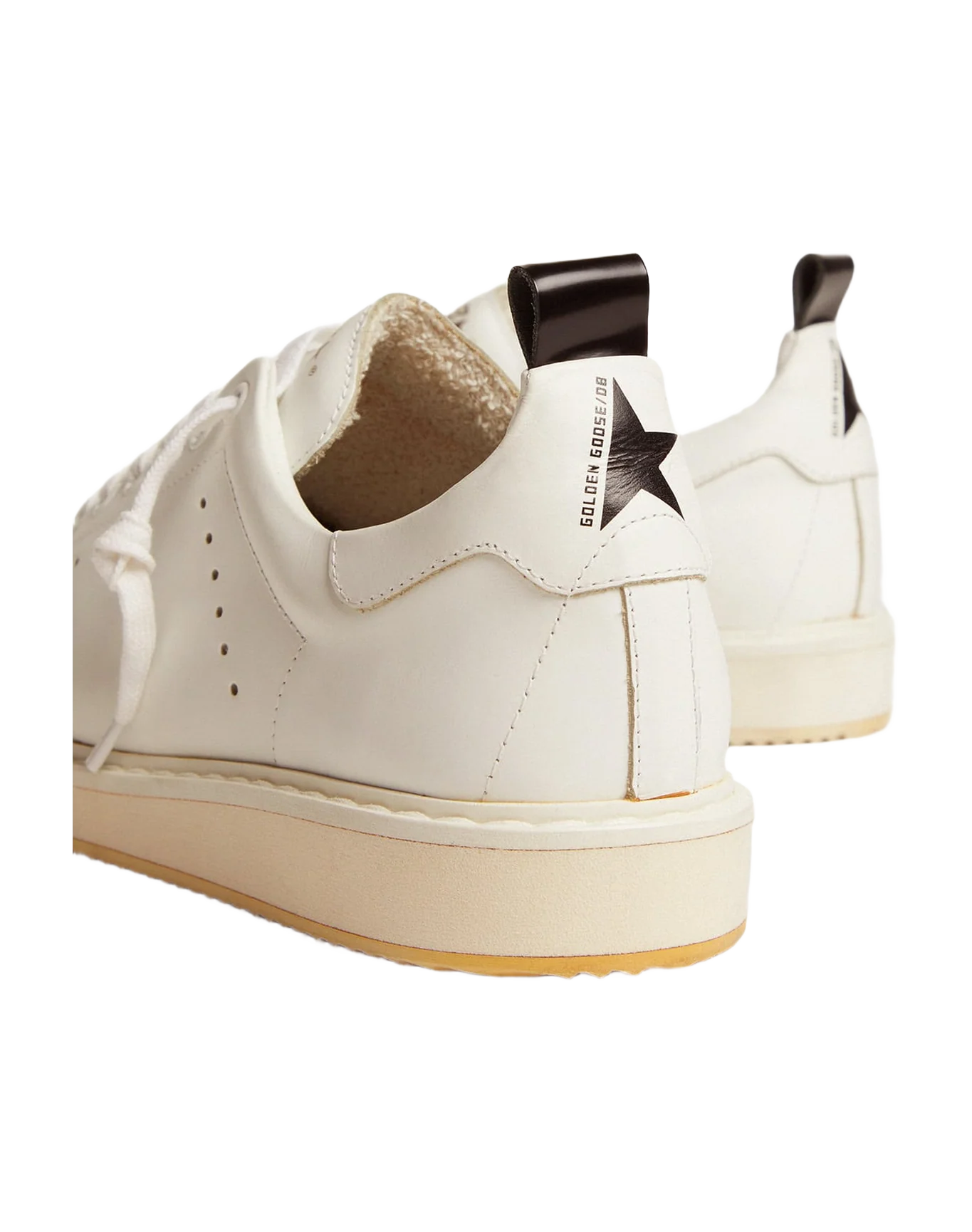 Men | Starter Sneakers Leather with Printed Star On The Heel Tab - Image 4
