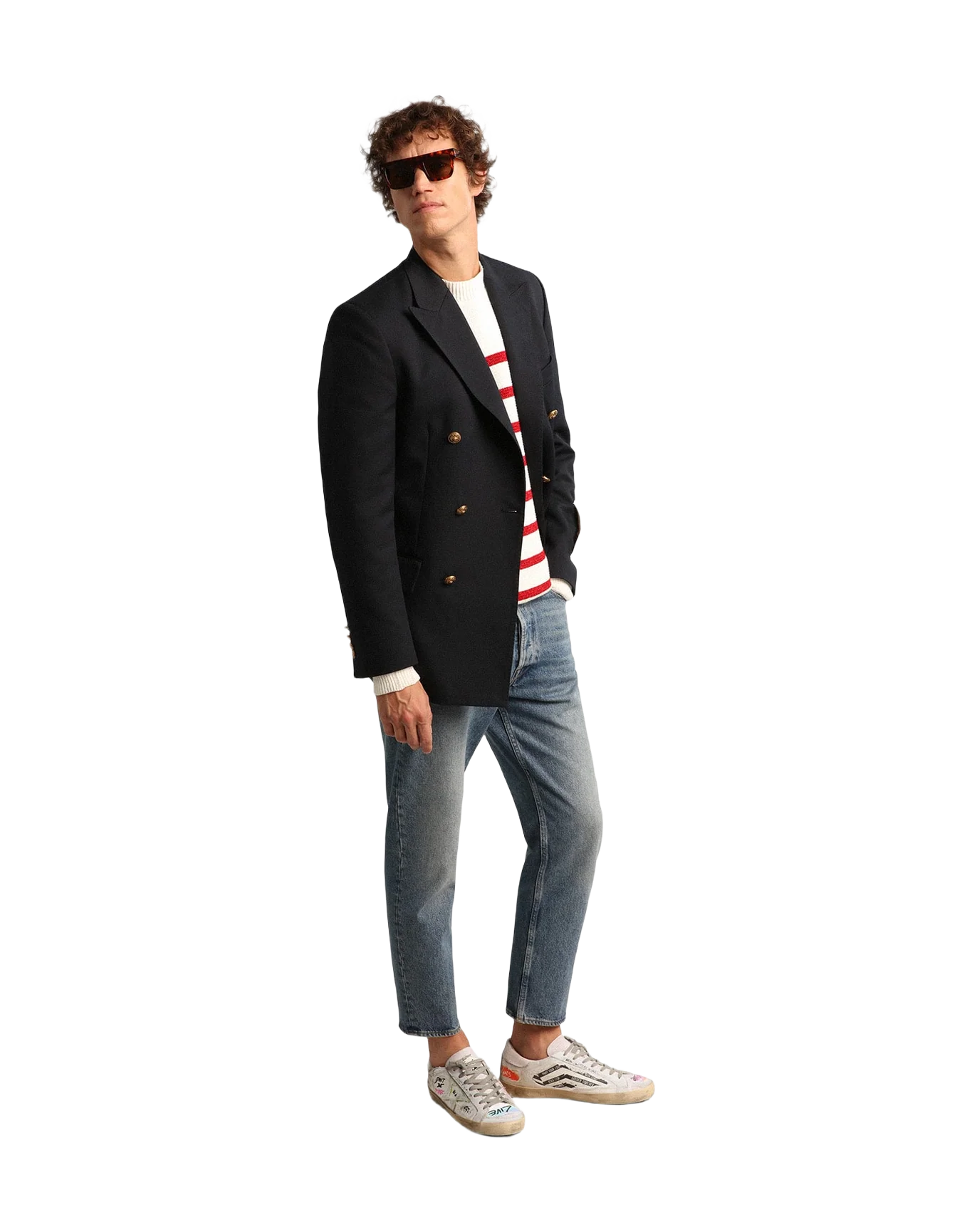 Men | Super-Star Dream Maker White with Reverse Construction | White x Multicolor - Image 6
