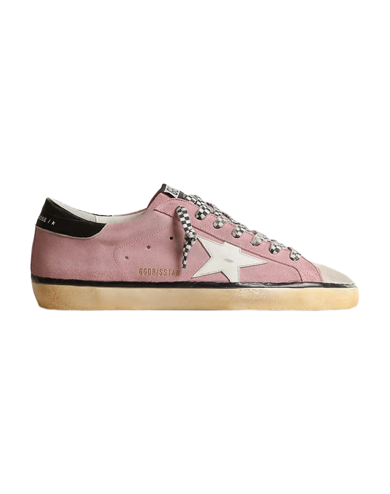 Men | Super-Star Pink Classic with List & Cut Mens Style | Antique Pink x White x Black - Image 6