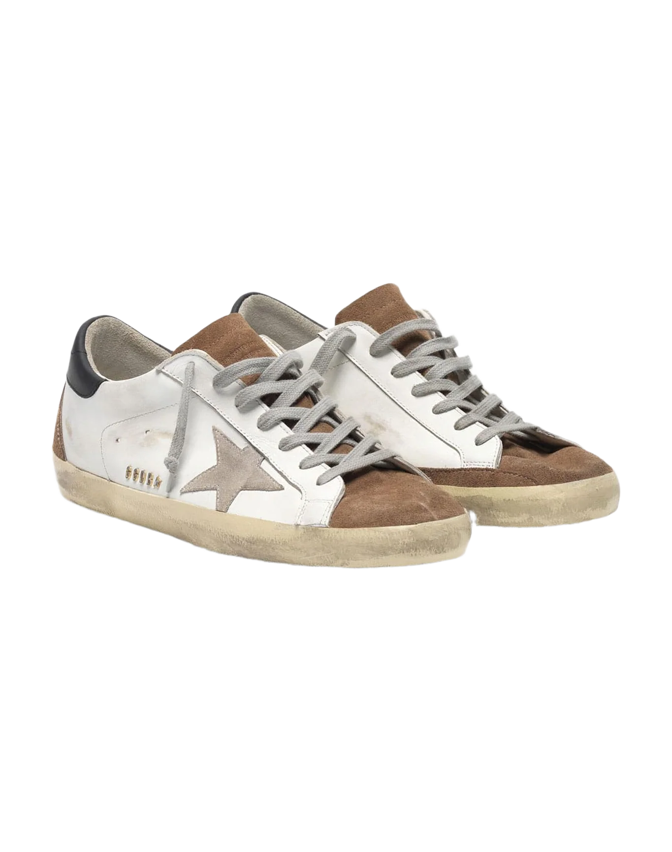 Men | Super-Star Sneakers Leather with Suede Insert - Image 4