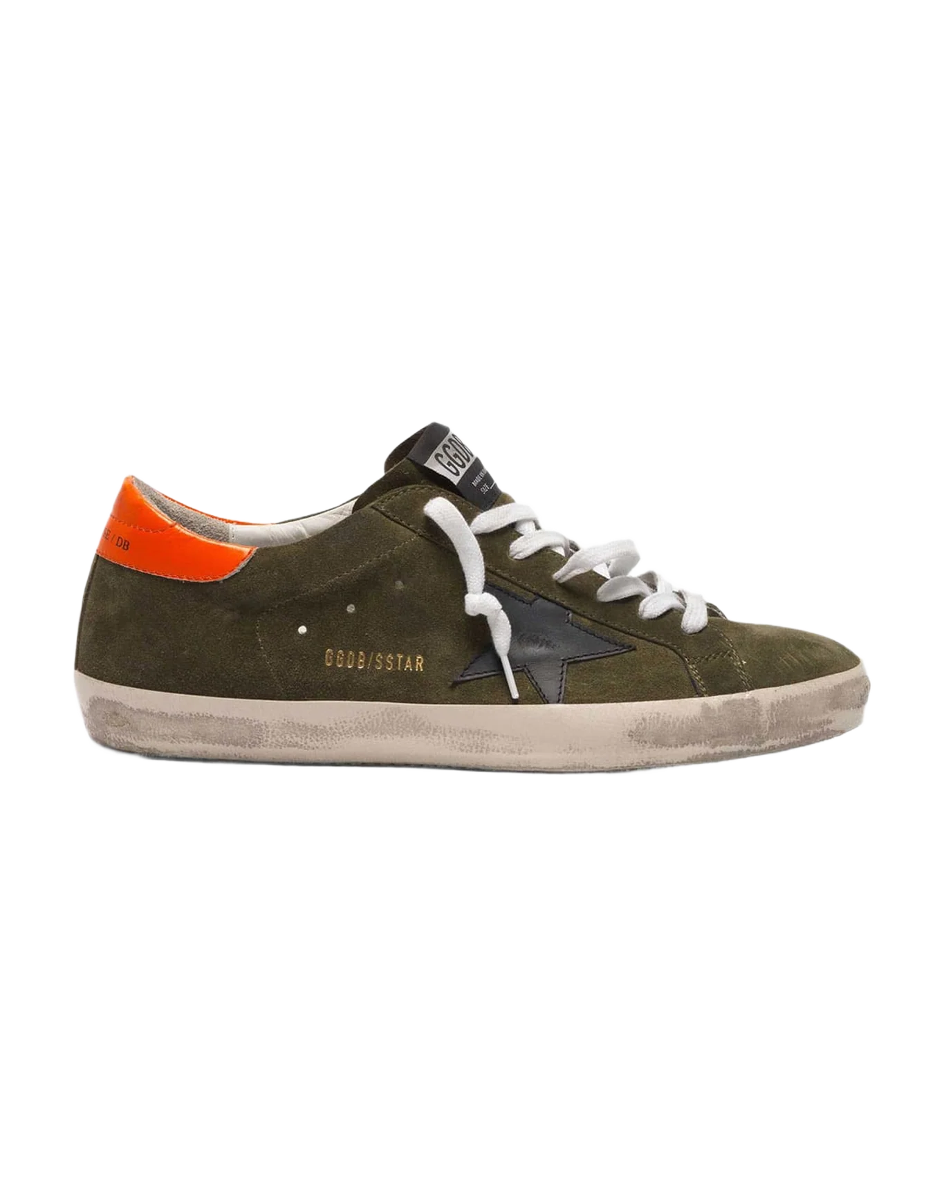 Men | Super-Star Sneakers Suede with Orange Heel Tab - Image 6