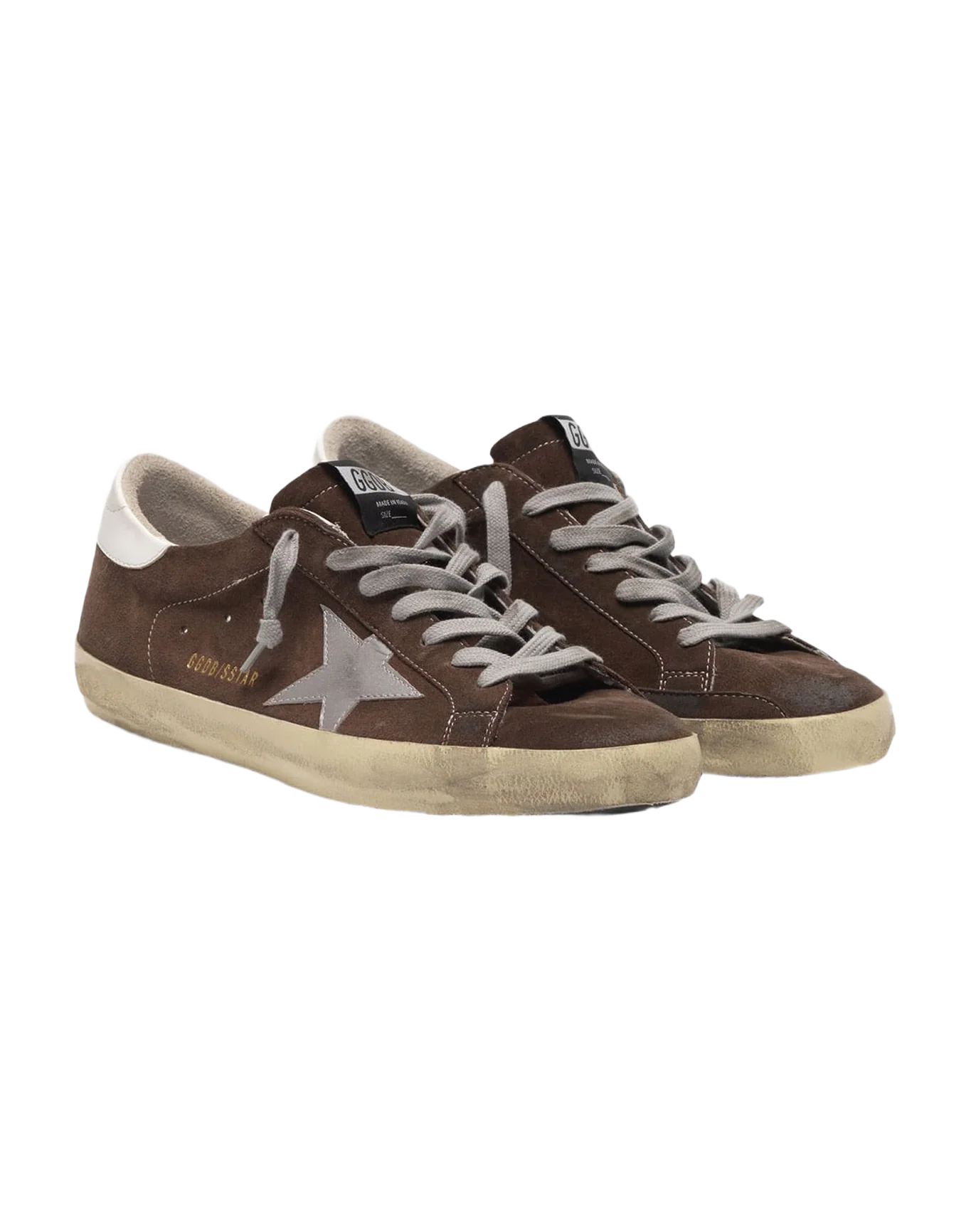 Men | Super-Star Sneakers Suede with Silver Star - Image 2