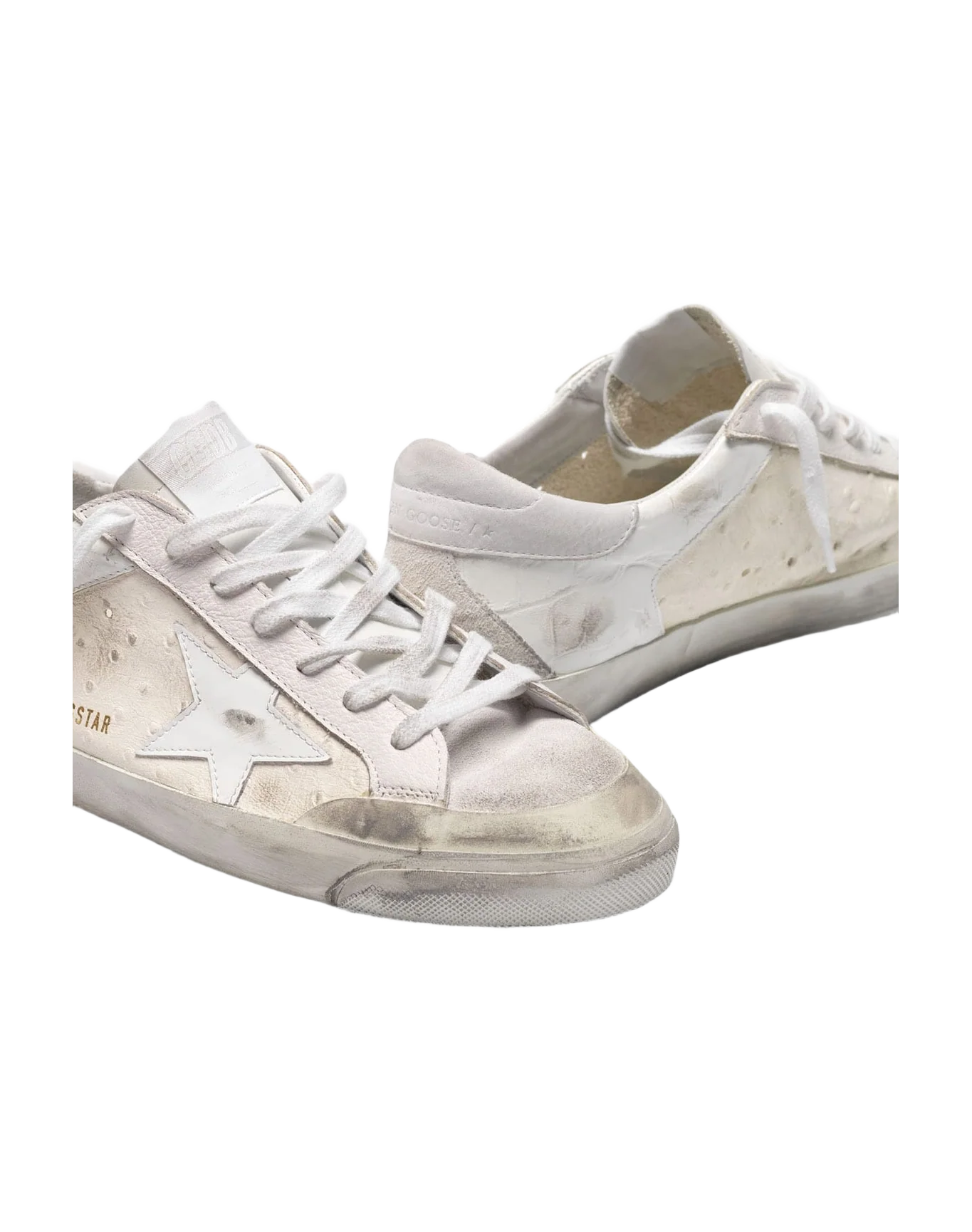 Men | Super-Star Sneakers with White Patchwork Shades - Image 4