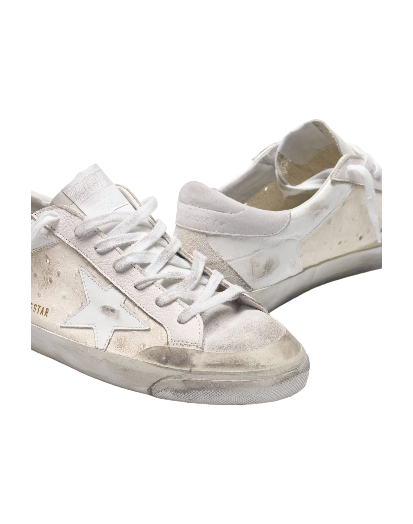 Men | Super-Star Sneakers with White Patchwork Shades - Image 5
