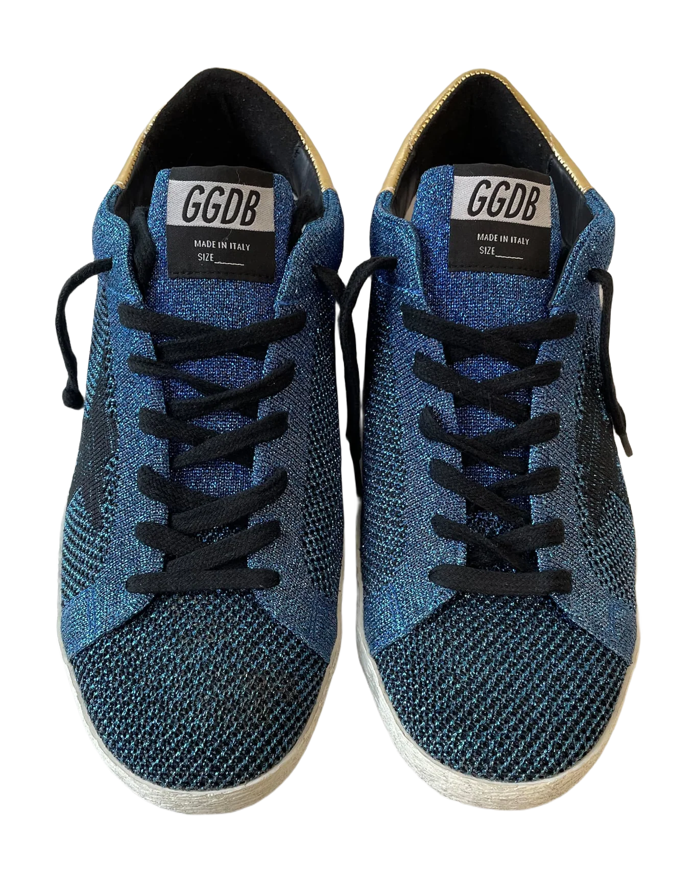 Men | Superstar Sneakers Bluette Lurex Knitted - Image 3