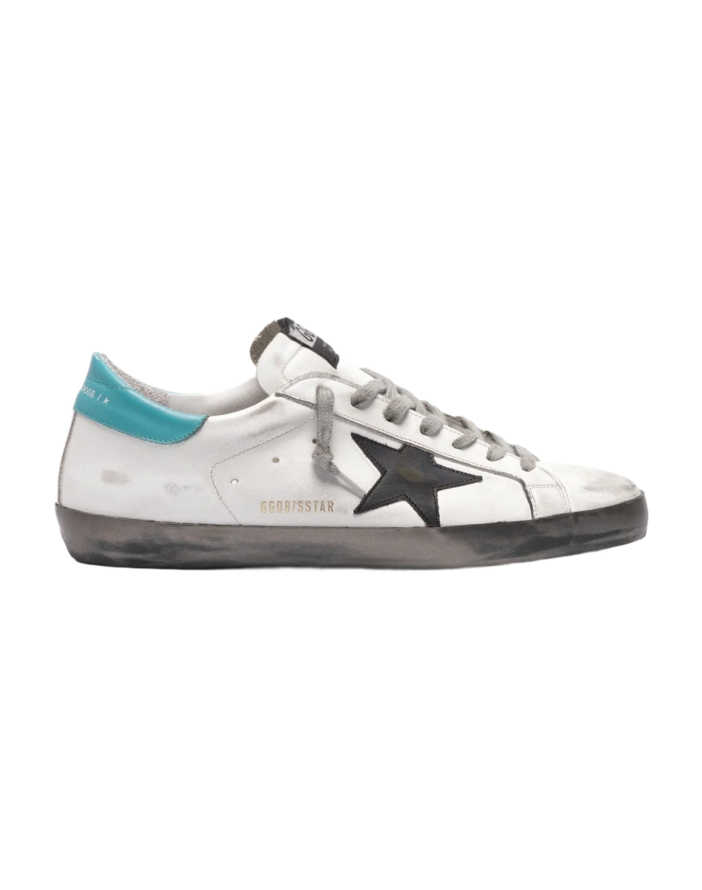 Men | White Super-Star Sneakers with Silver Foxing