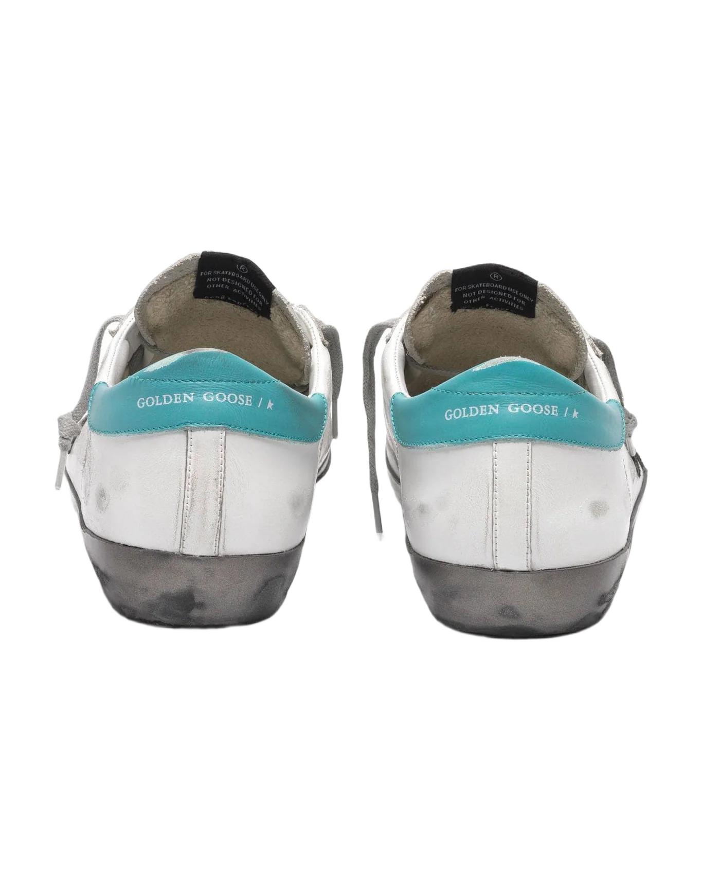 Men | White Super-Star Sneakers with Silver Foxing - Image 7