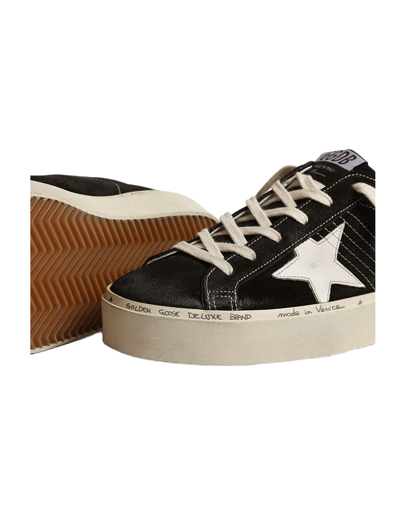 Women | Black Hi Star with White Star | Black x Milky - Image 2