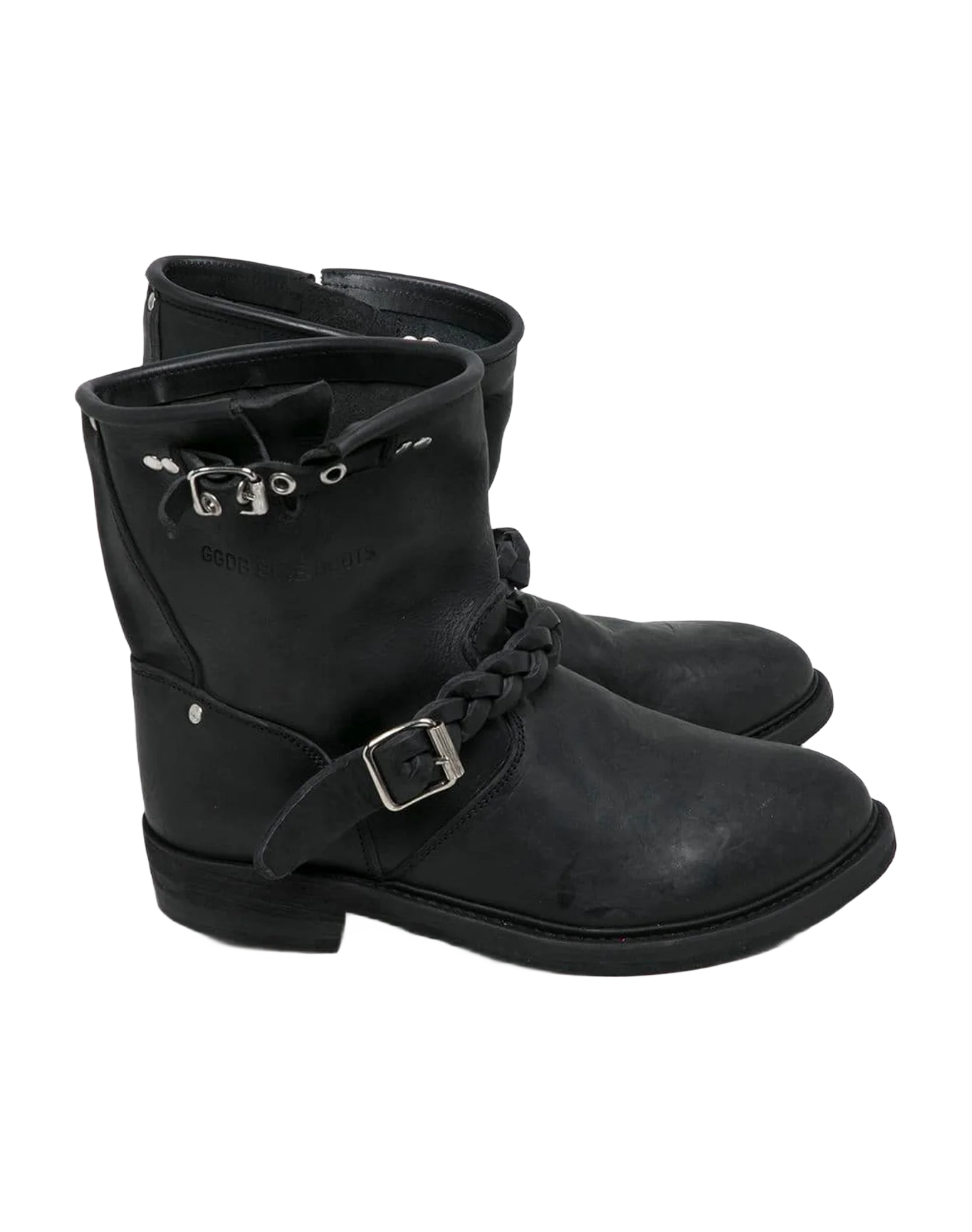 Women | Black Leather Boots (V2) - Image 2