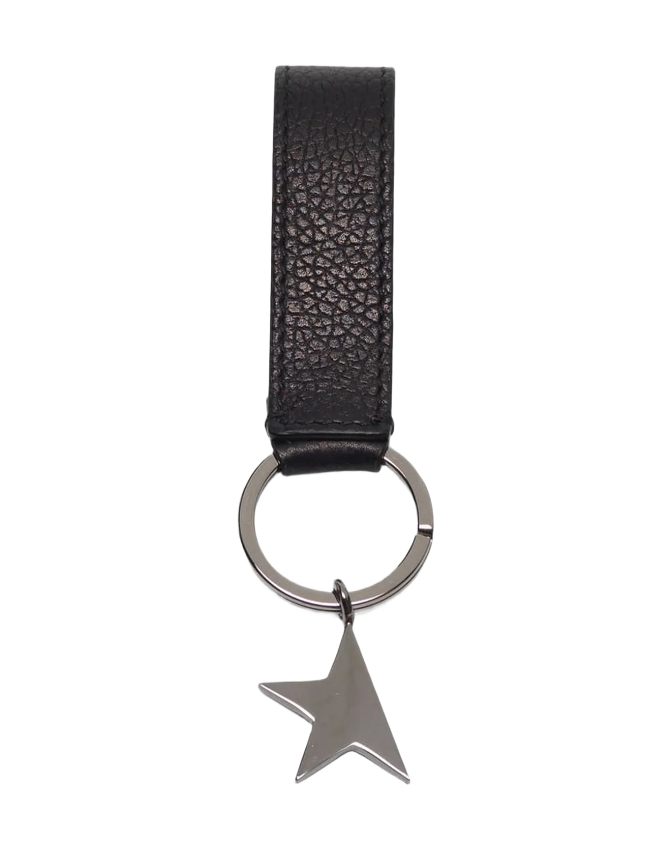 Women | Black Star Keyring with Silver Pendant - Image 4